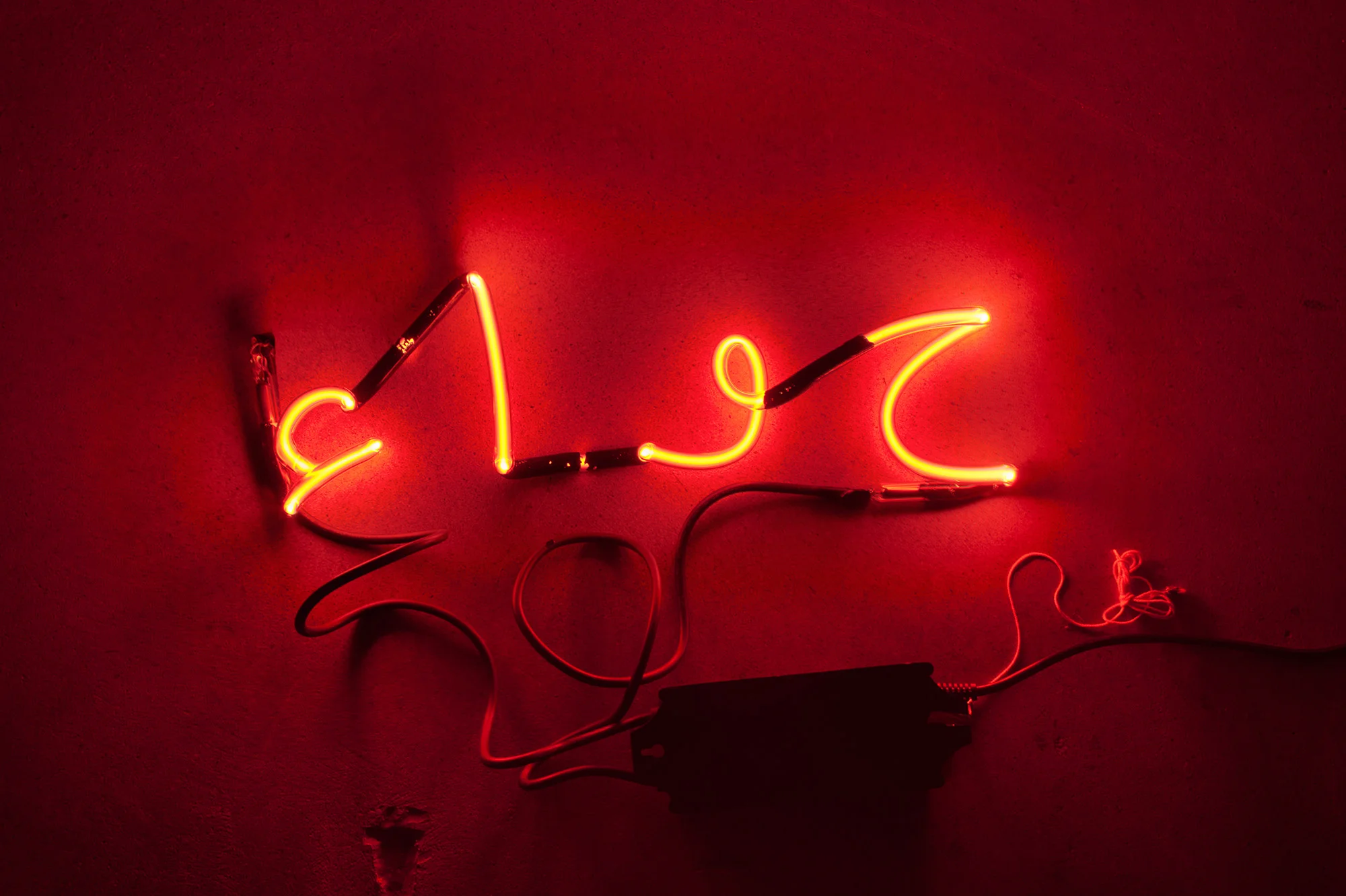 © Nadia Seboussi, Le péché originel – Hawwa (Eve) (2015). Exhibition view. Photo: Marilou Crispin.