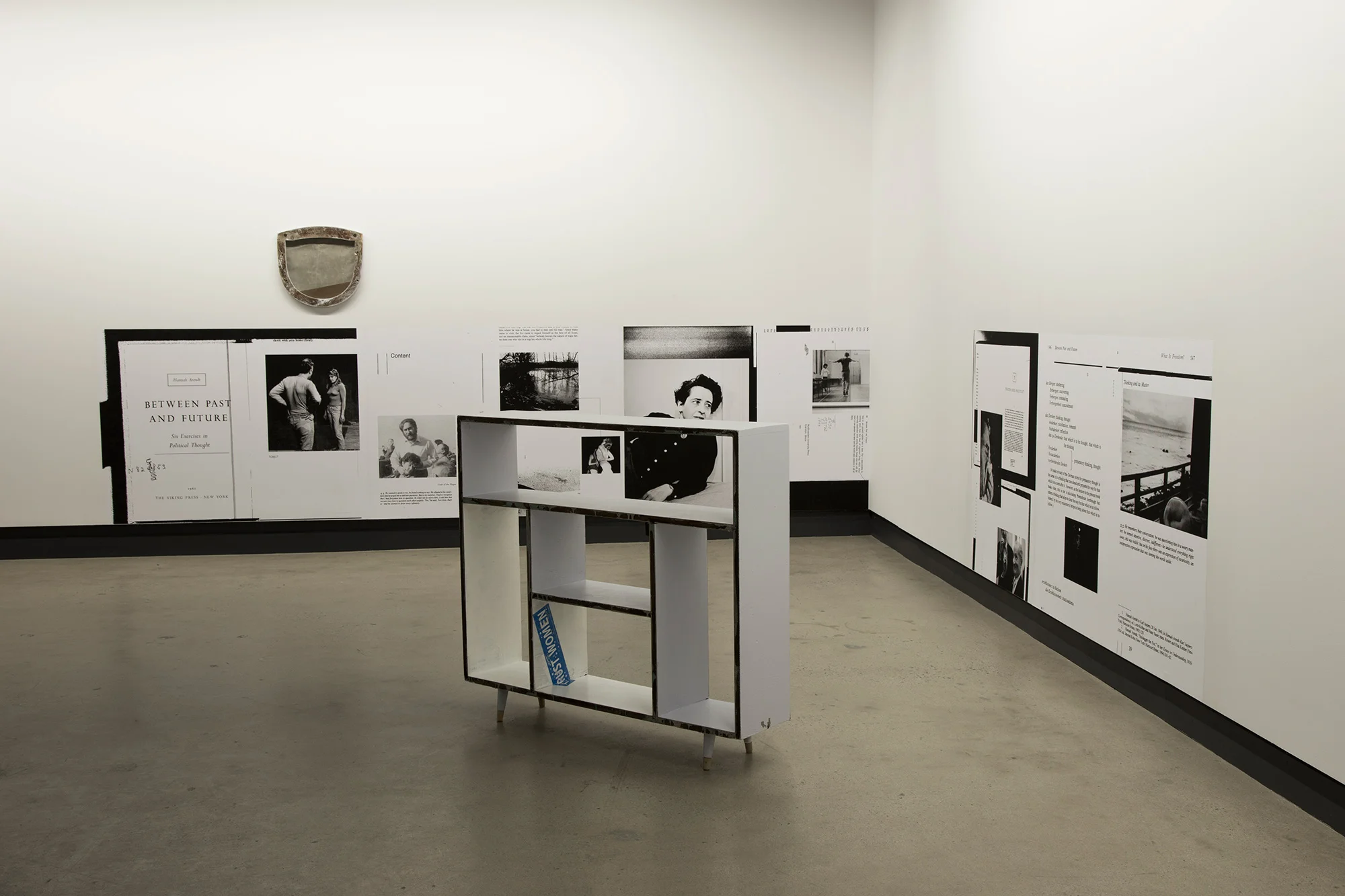 © Kevin Rodgers, The Free Dependen t (2014) and In Reverence, In Friendship, In Love (2014). Exhibition view. Photo: Sara A. Tremblay.