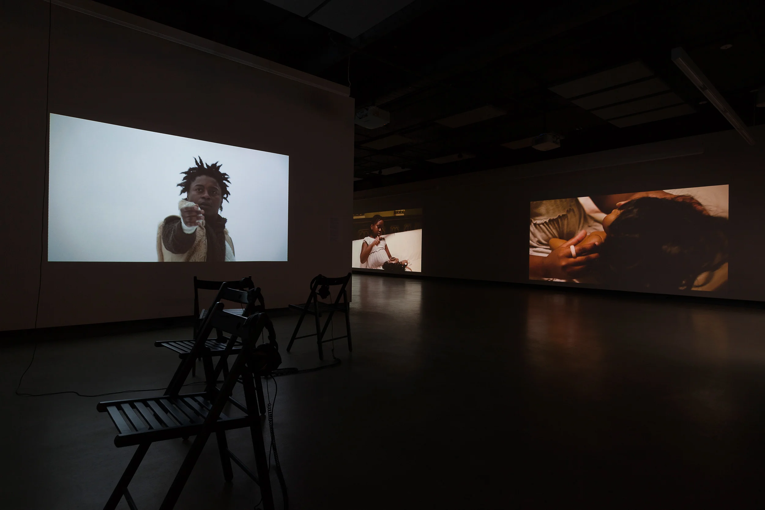 © Nicolas Klotz & Elisabeth Perceval, exhibition view (2017). Photo: Marilou Crispin.
