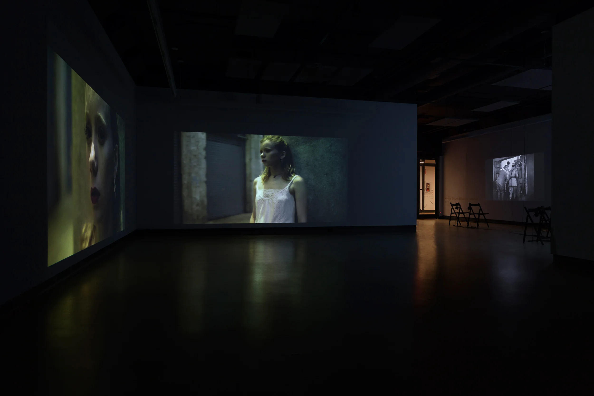 © Nicolas Klotz & Elisabeth Perceval, exhibition view (2017). Photo: Marilou Crispin.