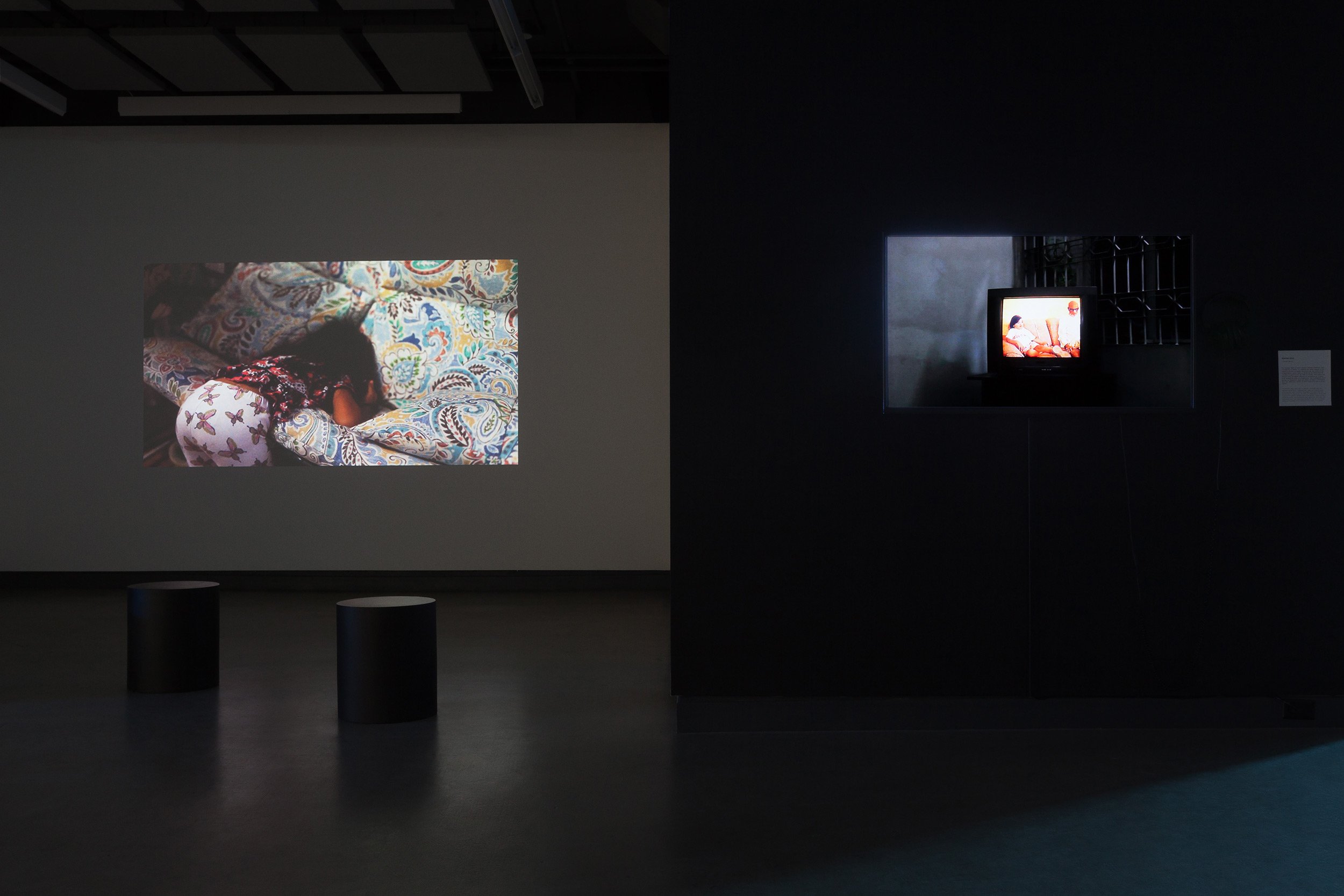  © Zinnia Naqvi,   installation view of the exhibition  the Translation is Approximate , Dazibao, 2021. Photo: Marilou Crispin. 