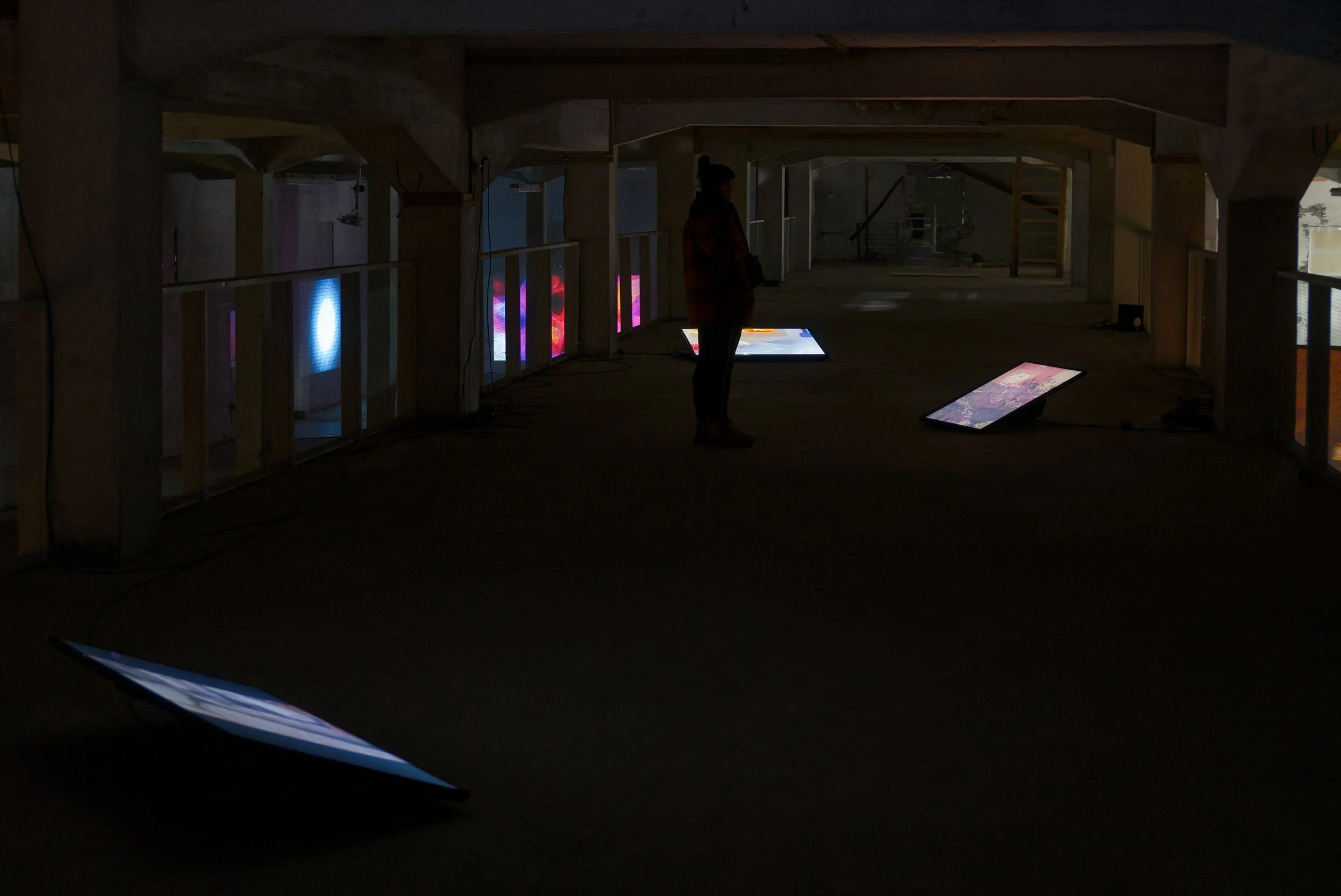  © Philippe-Aubert Gauthier and Tanya St-Pierre, installation view of the exhibition  Out of Perfect Context — Úr fullkomnu samhengi , The Factory (Hjalteyri, Iceland), 2025. Photo: Philippe-Aubert Gauthier and Tanya St-Pierre. 