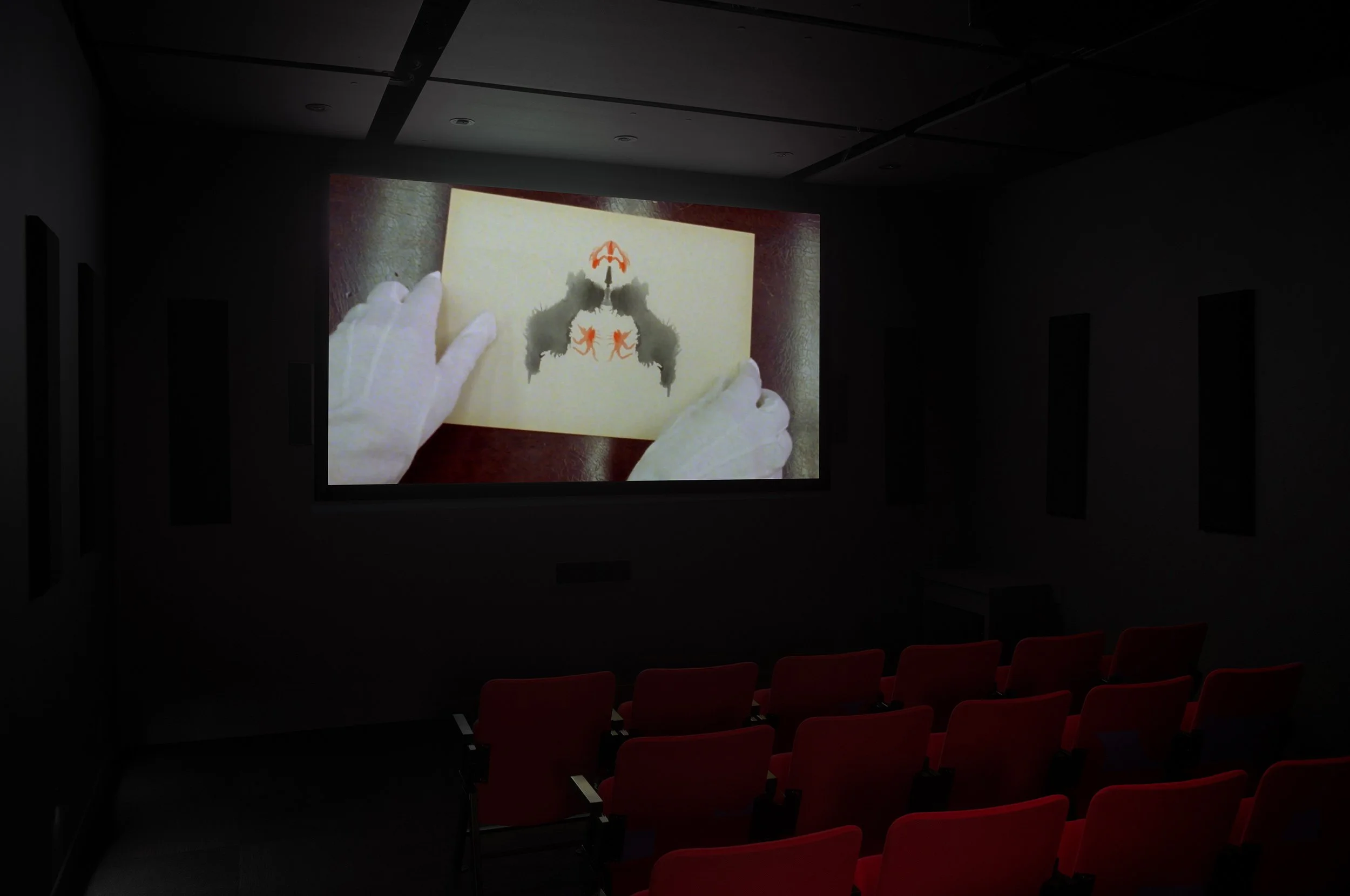  © Callum Hill,  E-Minor  (2024). Installation view of the exhibition, Dazibao, 2025. Photo: Atlas documentation. 