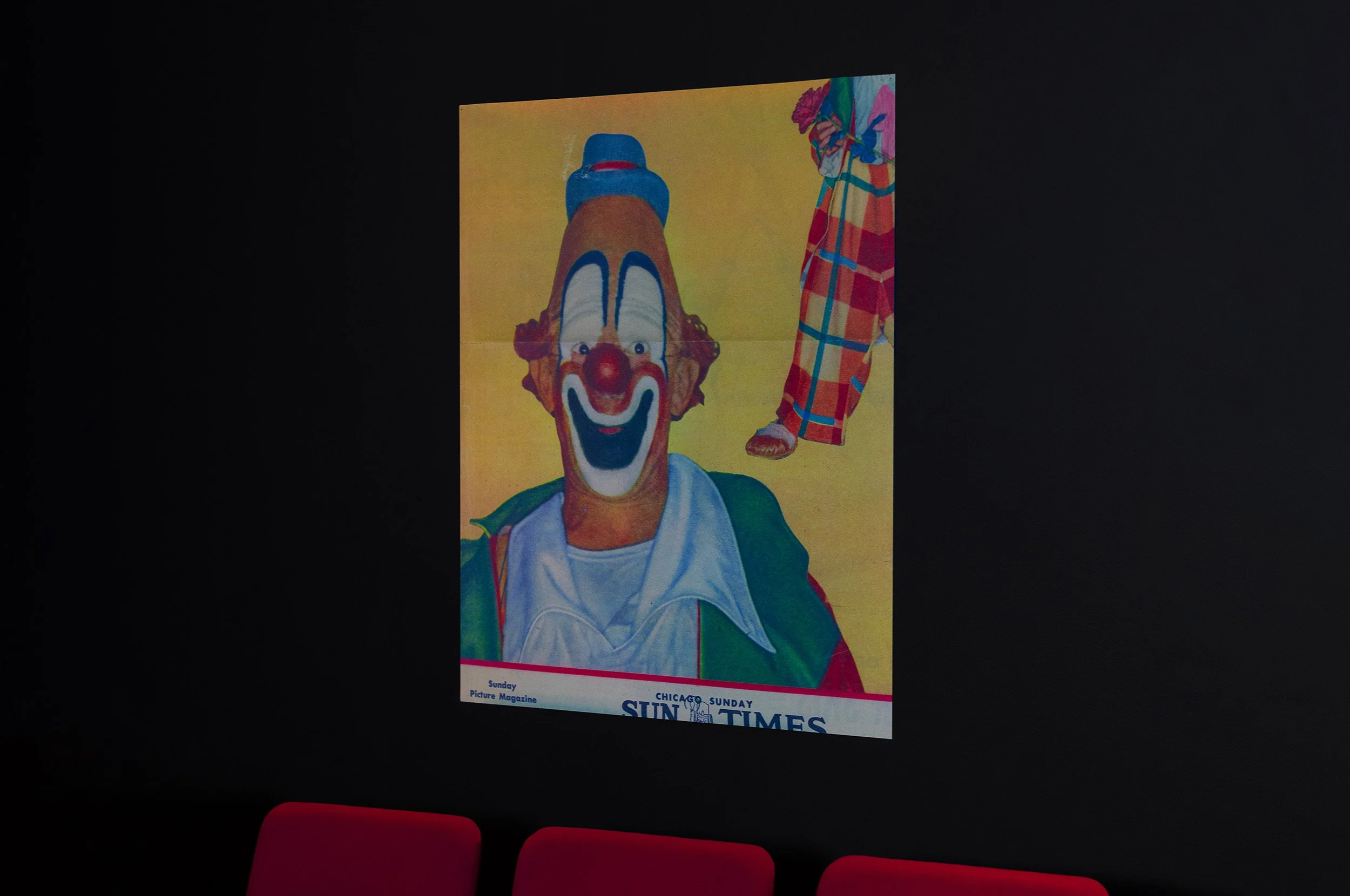  © Callum Hill,  E-Minor  (2024). Installation view of the exhibition, Dazibao, 2025. Photo: Atlas documentation. 