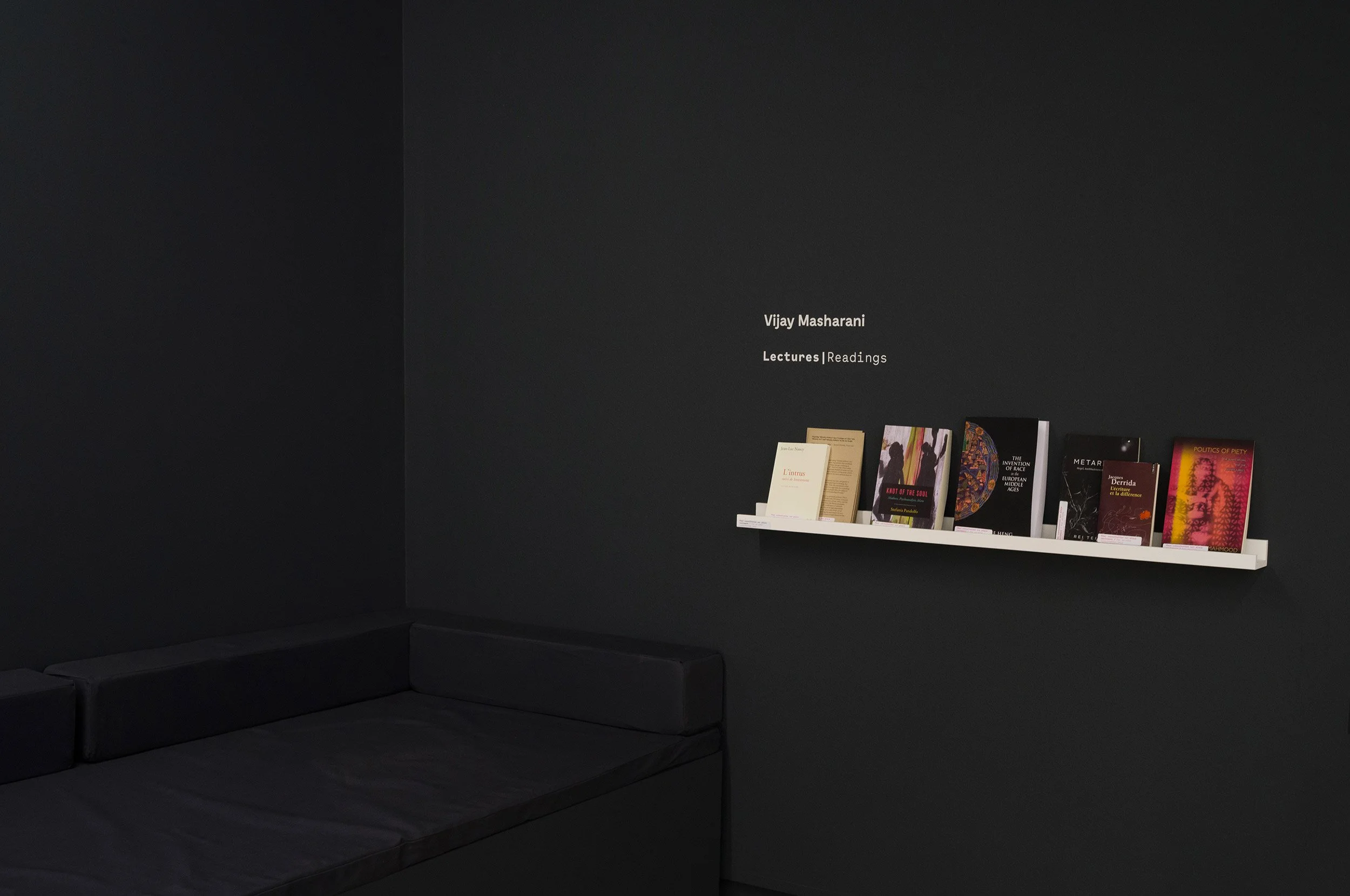  © Vijay Masharani, view of the exhibition  Selected Videos , Dazibao, 2026. Photo: Atlas documentation 