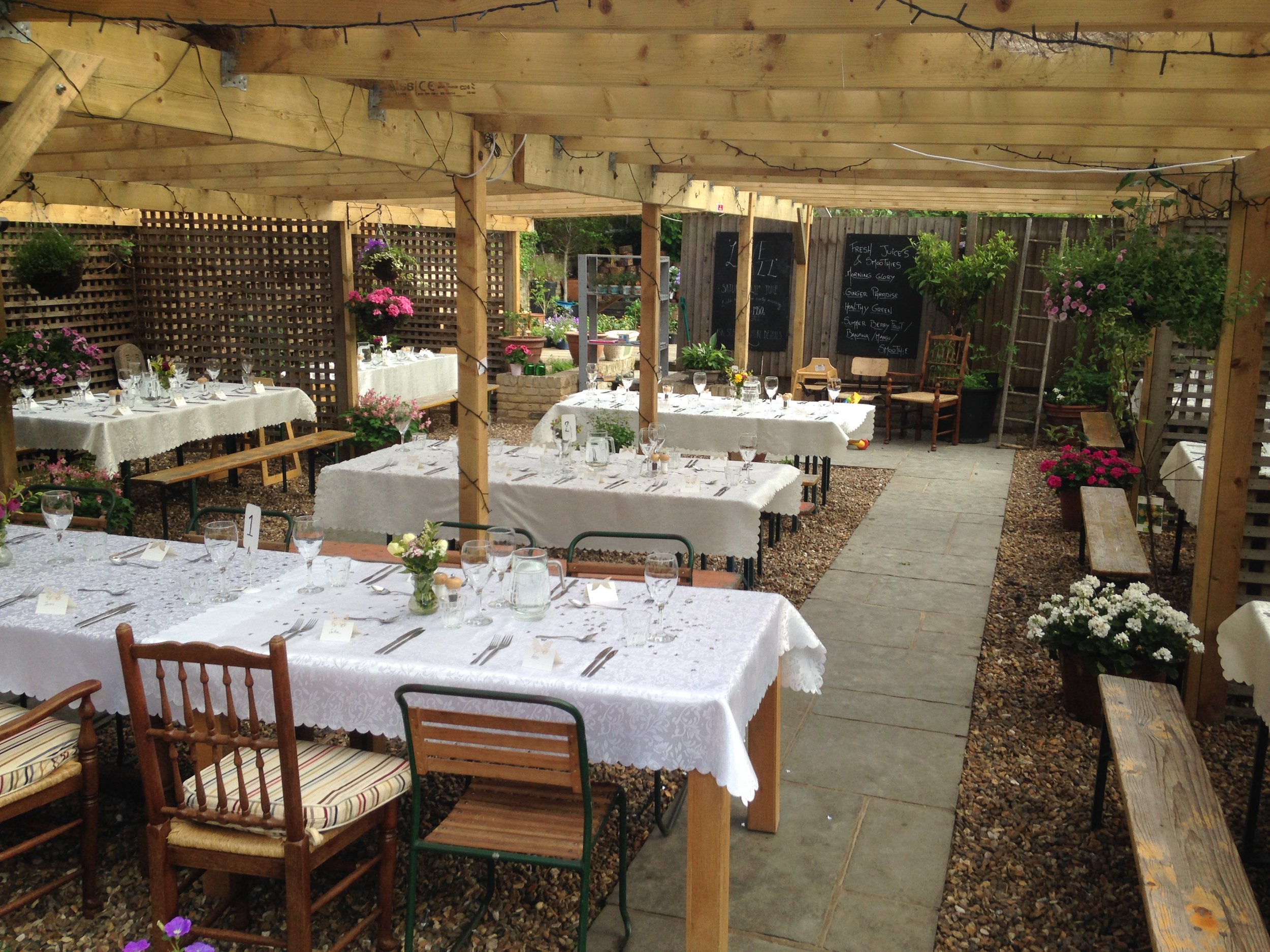 We cater for all types of events, from weddings to Kids Birthdays... Whatever your heart desires.