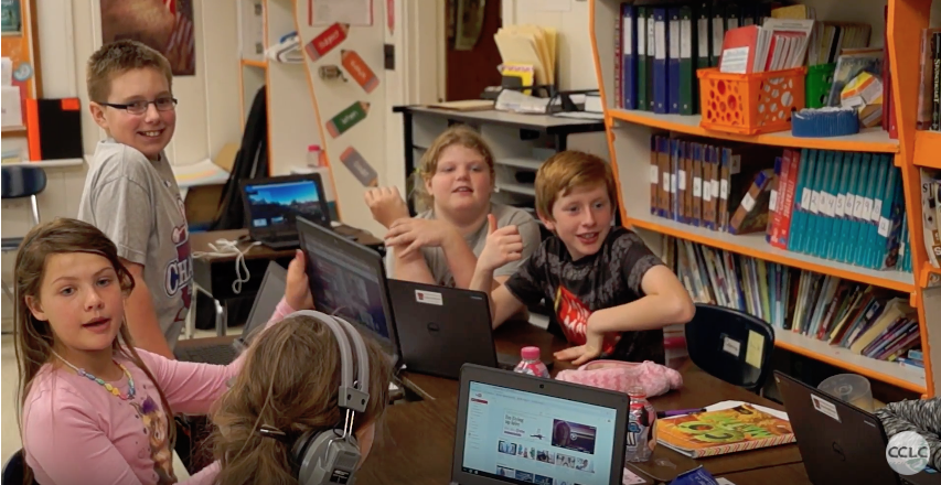 Students at Milbridge Elementary
