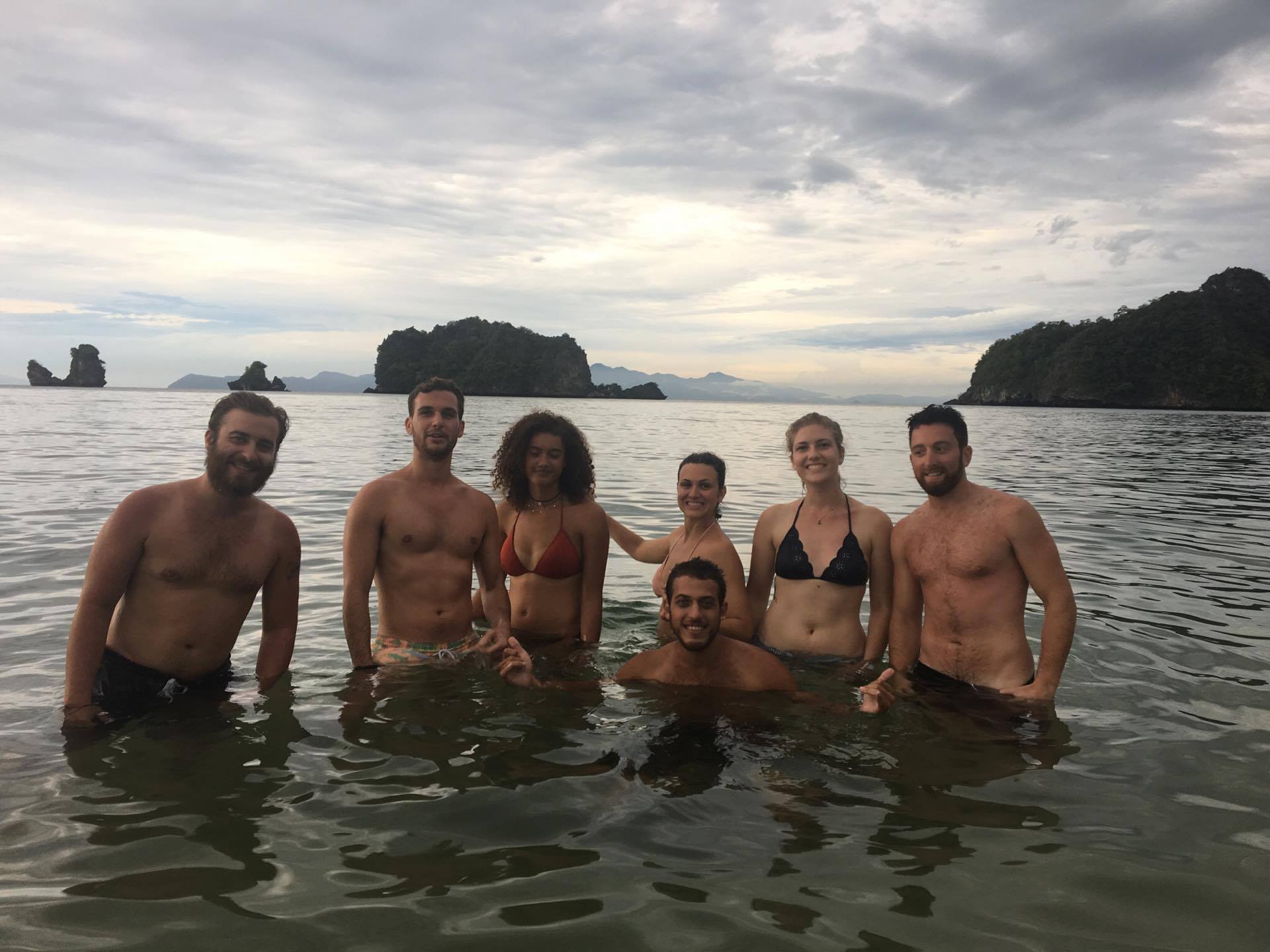 At Tanjung Rhu beach on the northside - the best beach in Lankawi.