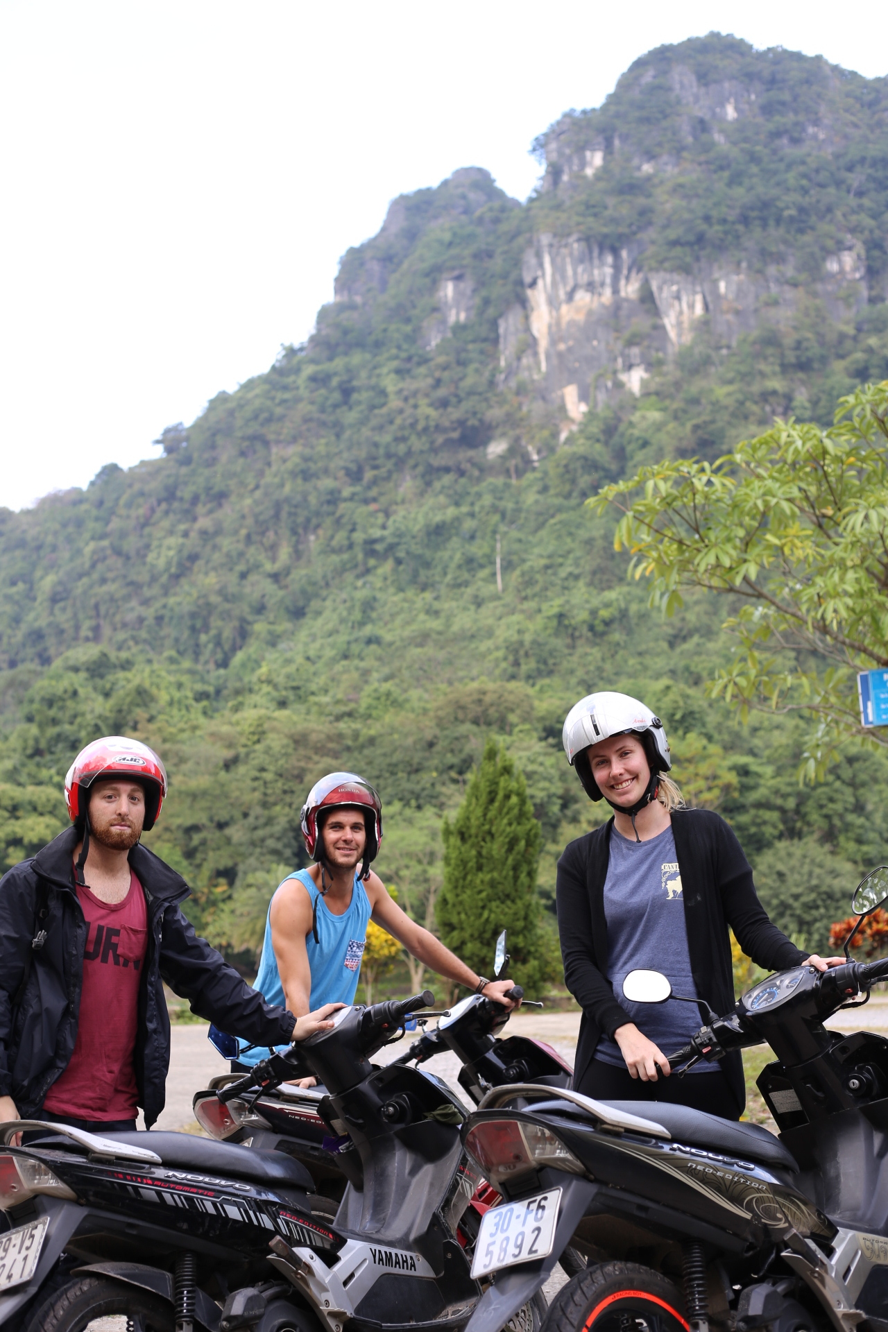 Trying not to look exhausted in Cúc Phương National Park. (p/c: Sarah Hoffman)