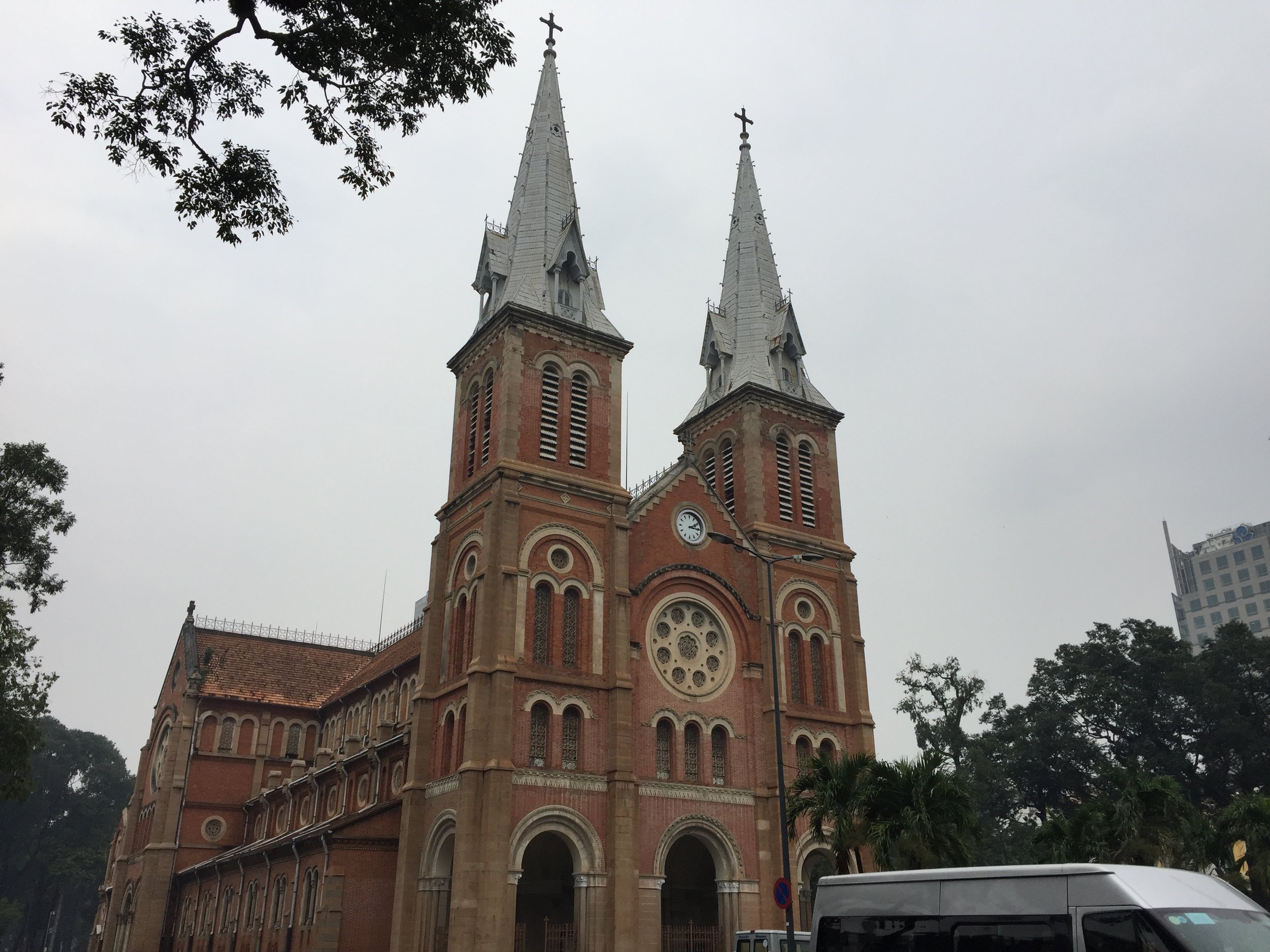 HCMC's own Notre Dame Cathedral, known as Nhà thờ Đức Bà Sài Gòn.