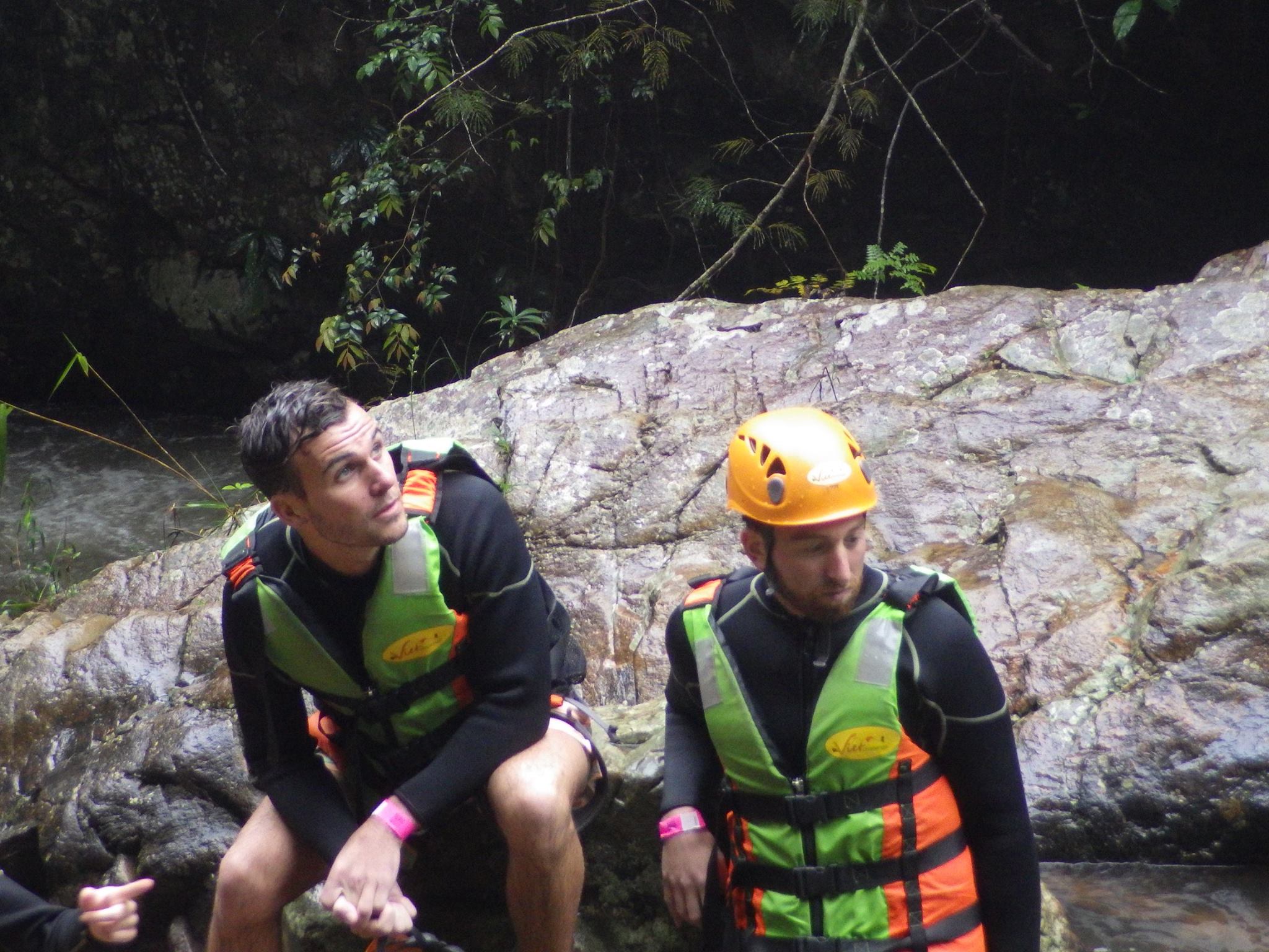 Our intrepid protagonists get some downtime after a rescue mission.
