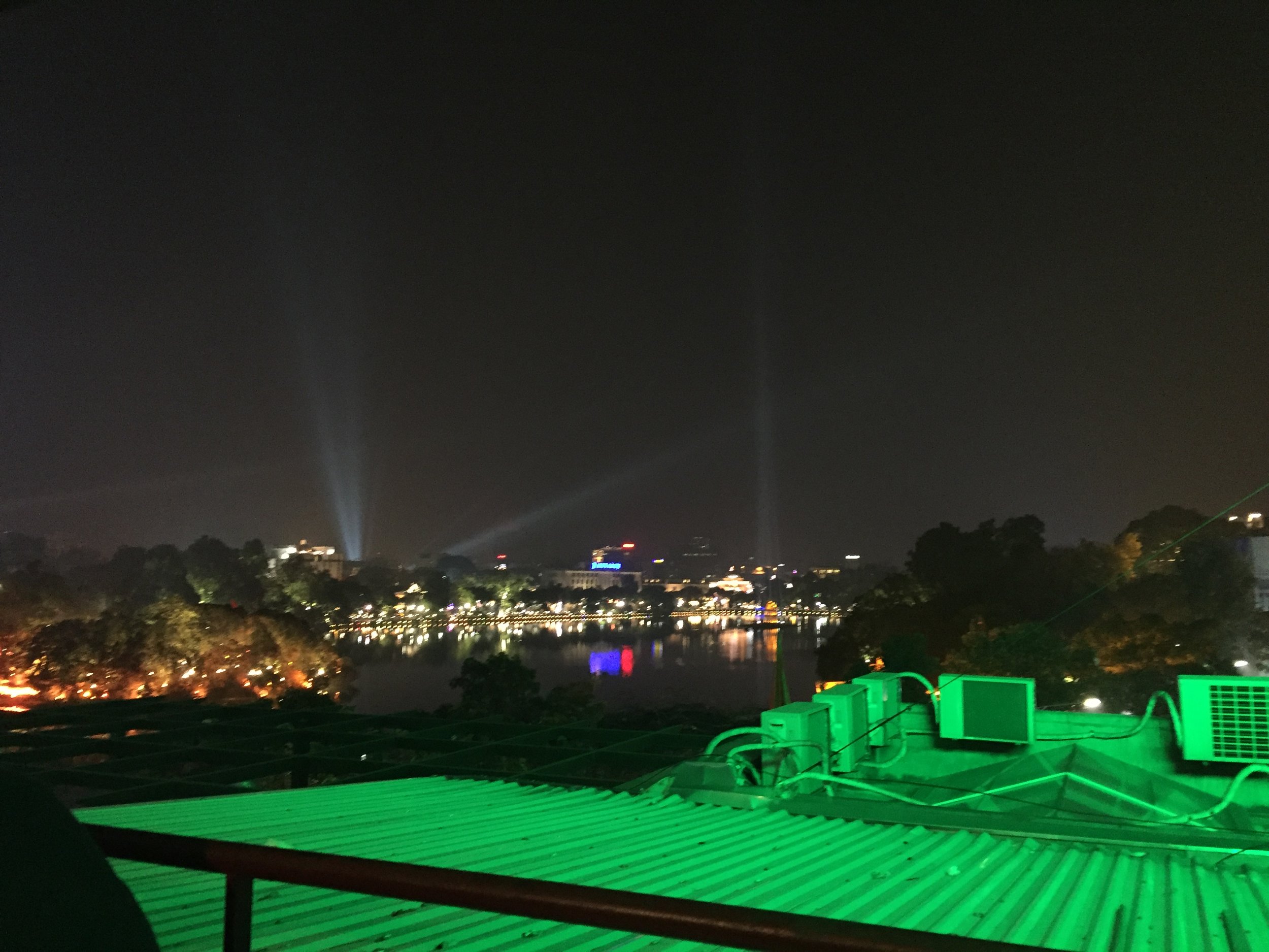 The view from Cafe Phố Cổ .