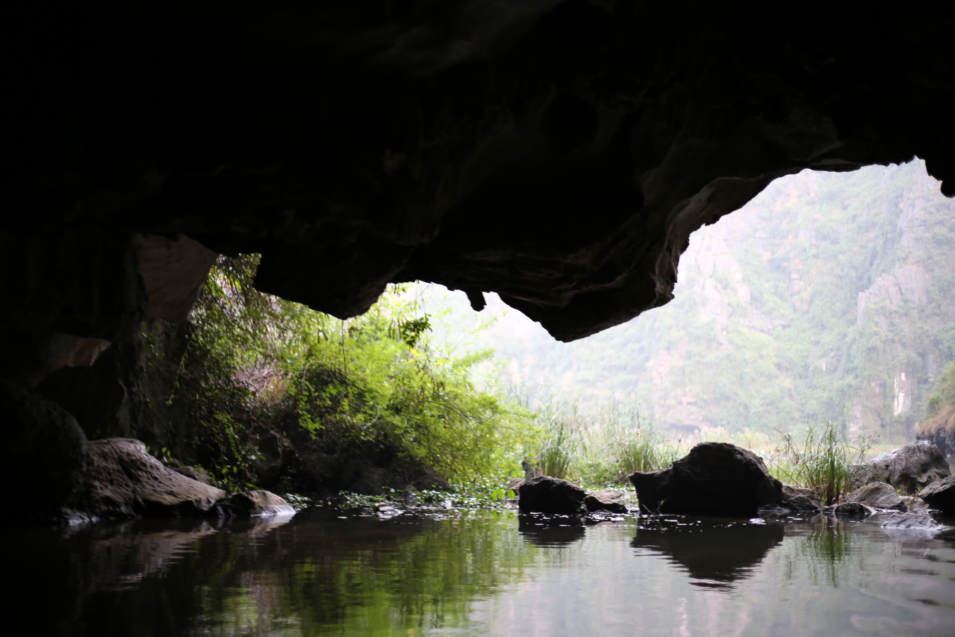 From within the cave. (p/c: Sarah Hoffman)