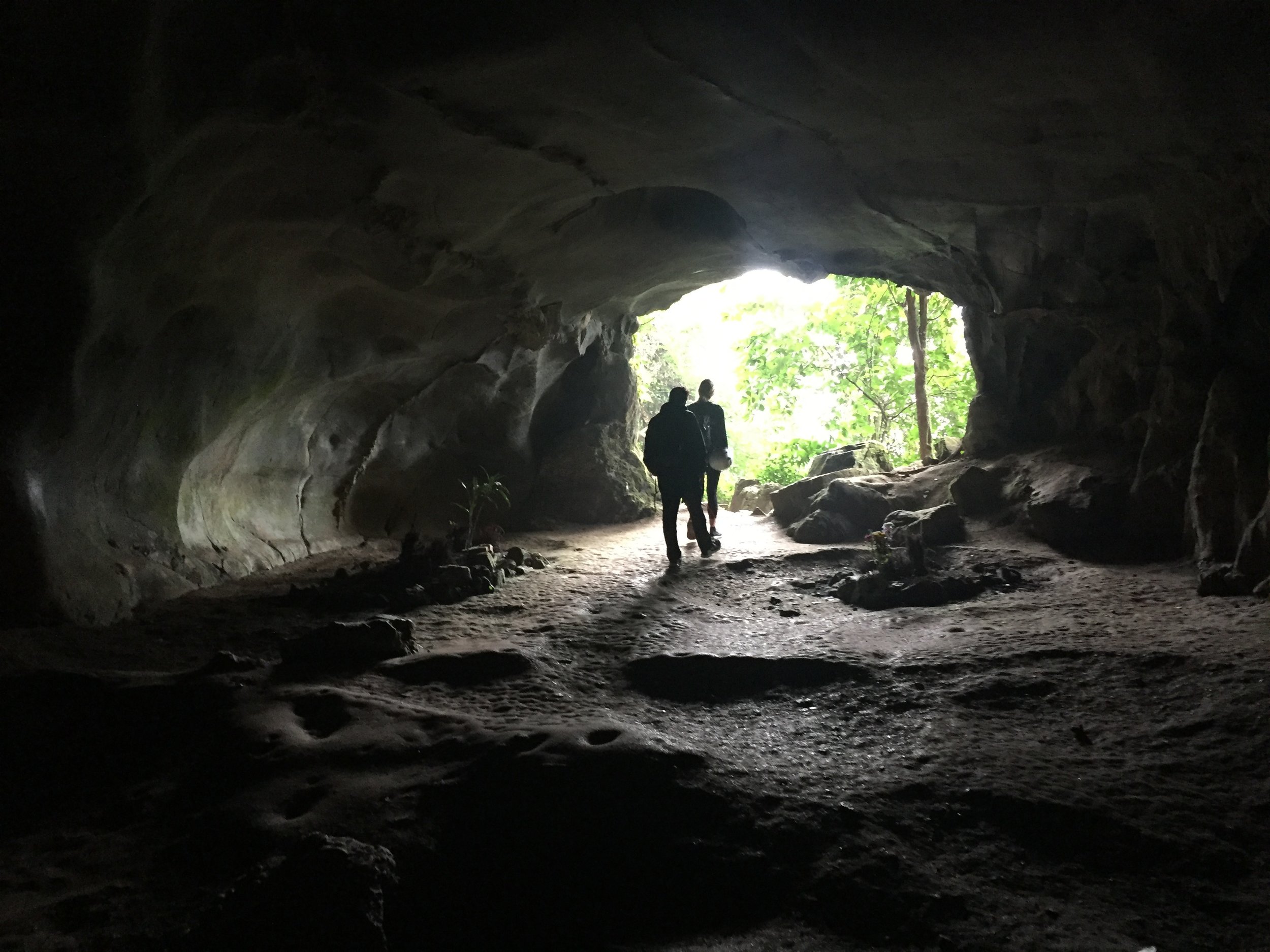 Yep, it's a cave.