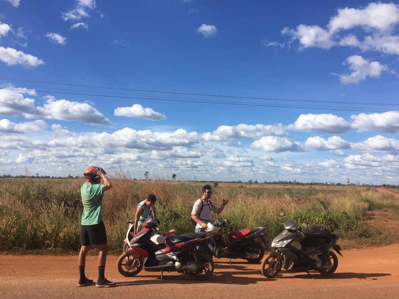 It was about here that Jack realized his bike was now keyless. (p/c: Dan Bohm)