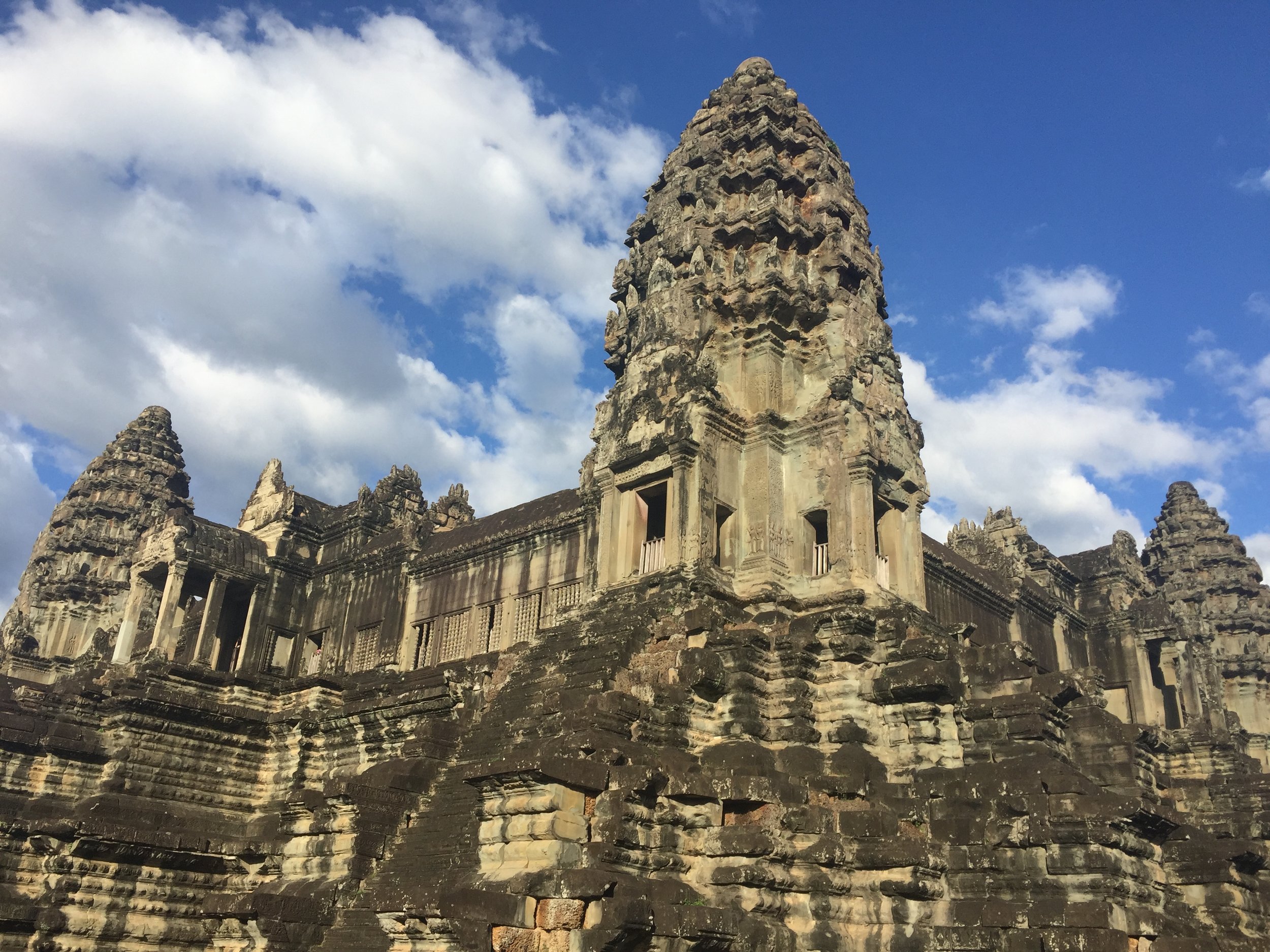 ...we spent a lot of time at temples.