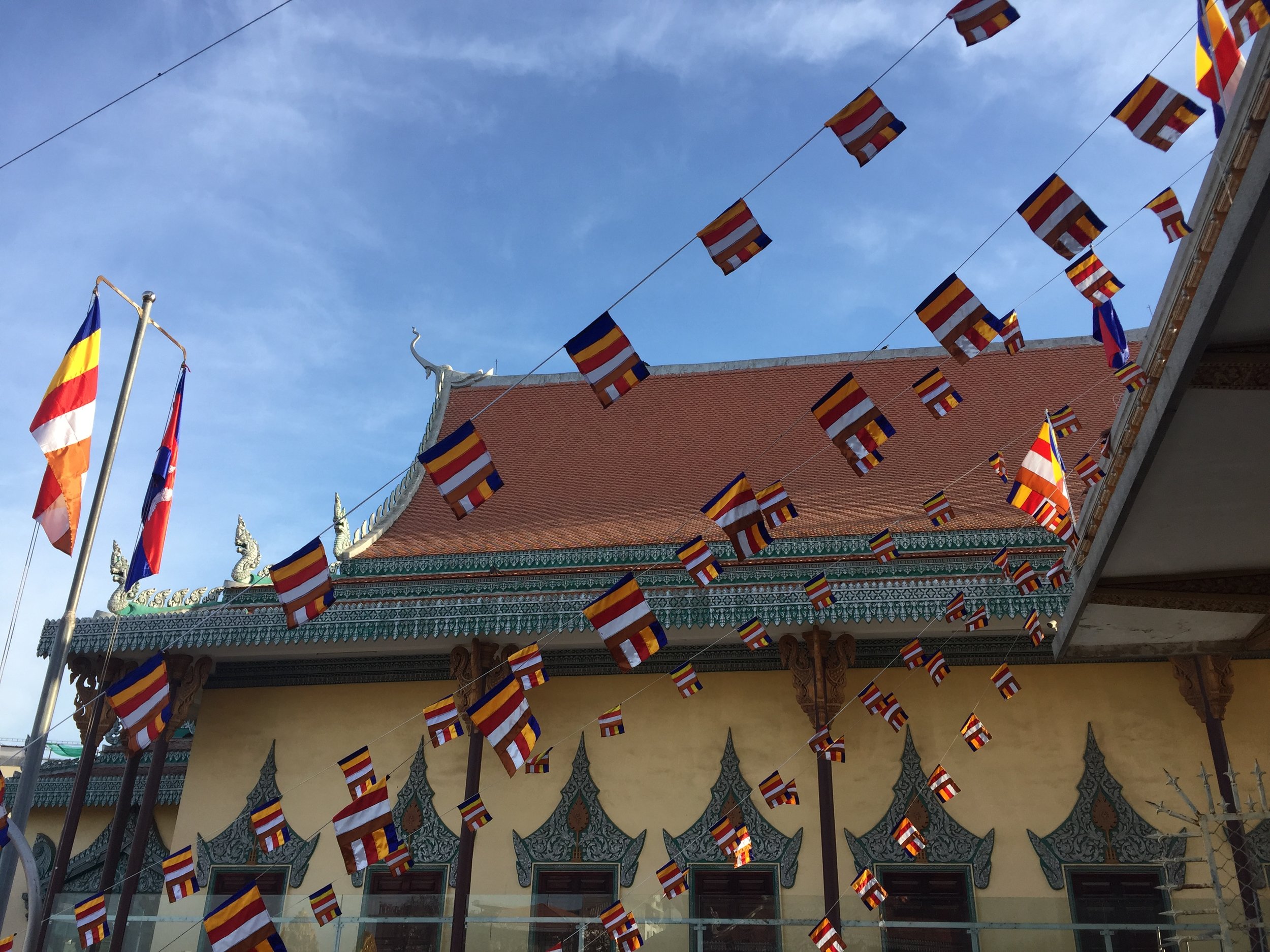 The Royal Palace in downtown Phnom Penh.