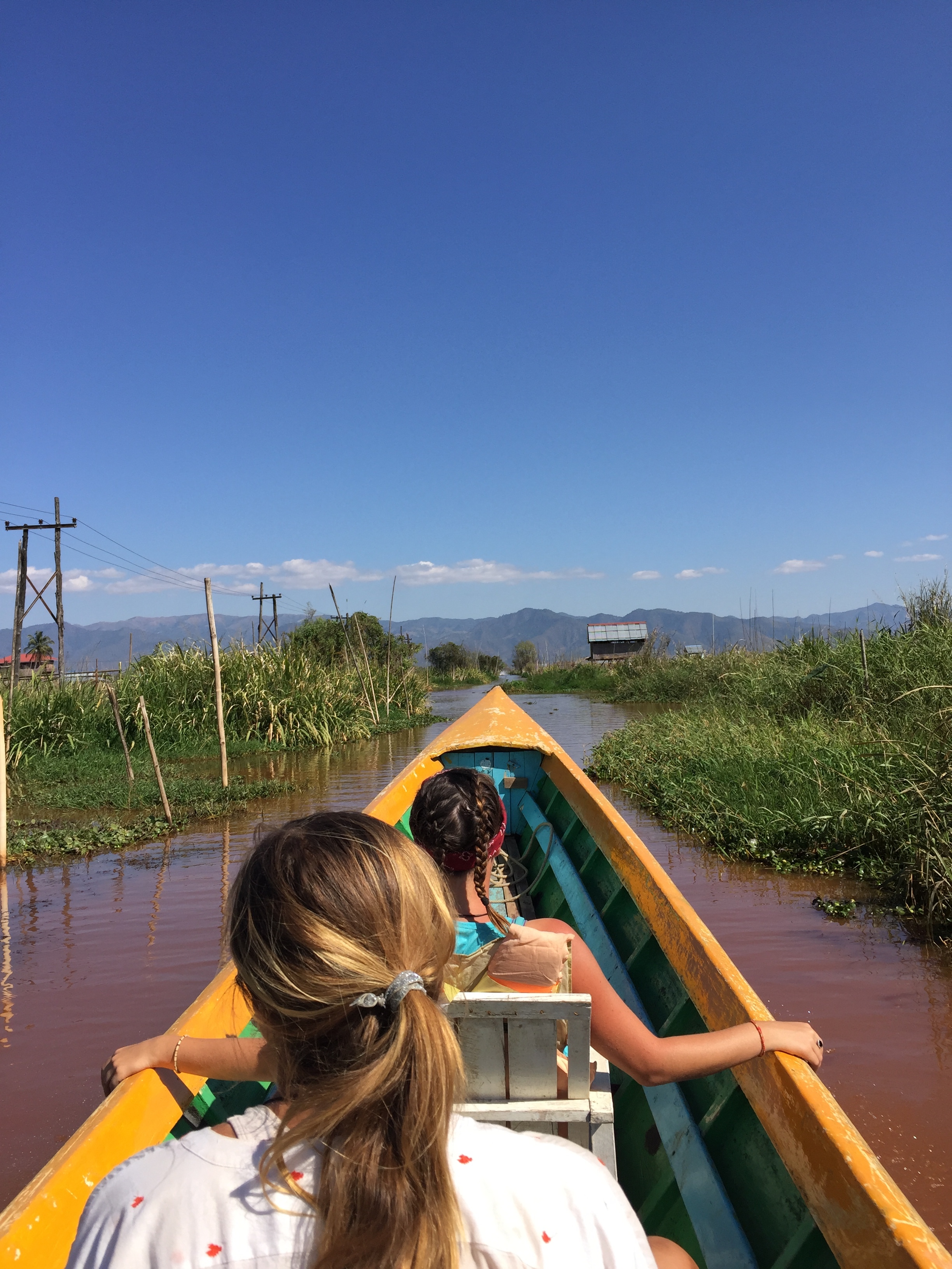 Our longboat tour of Inle Lake.