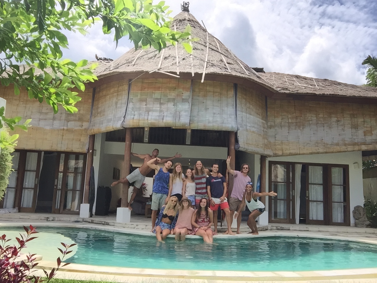 The Uluwatu villa gang all in one place.