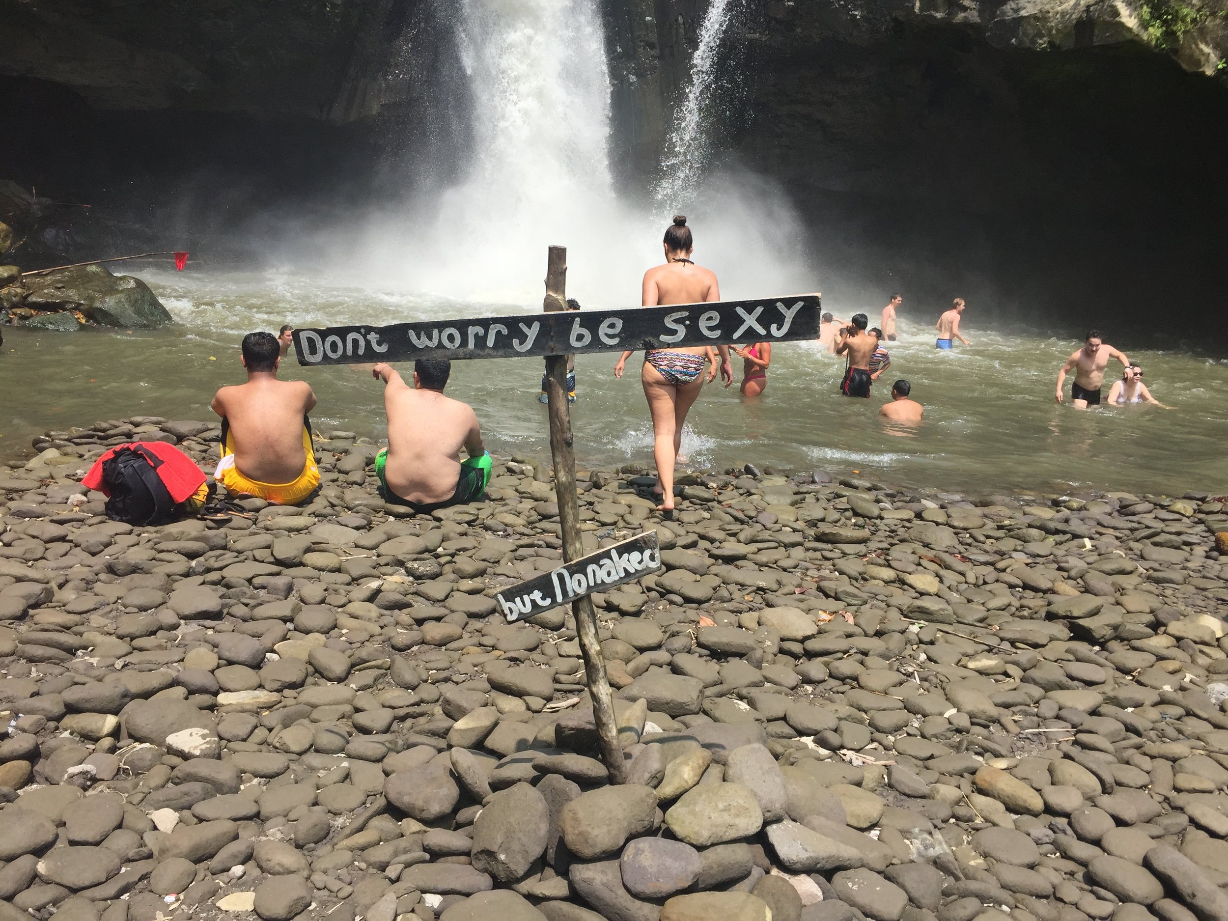 "Don't worry be sexy, but no naked."