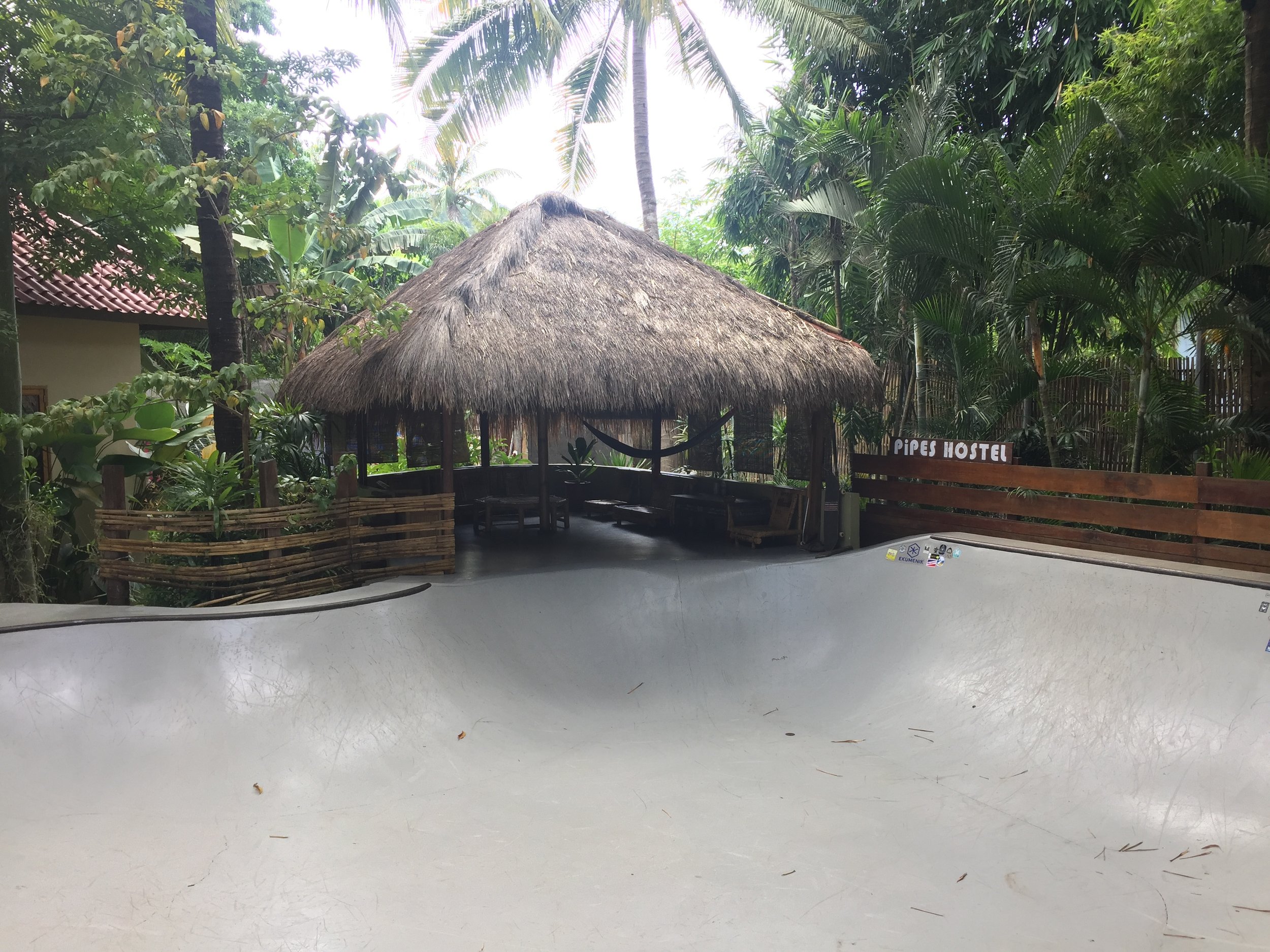 And of course, the skate bowl at Pipes.
