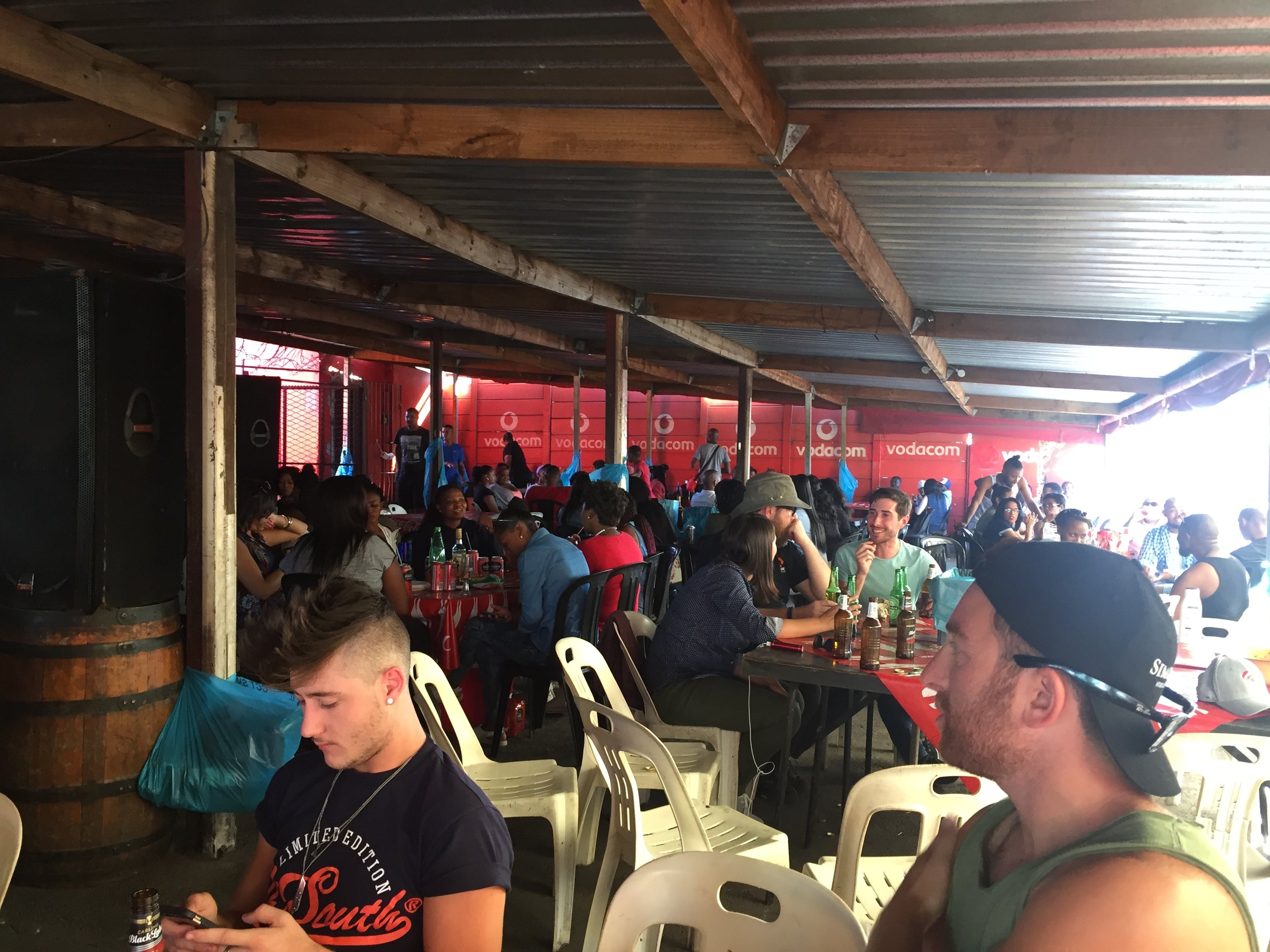 Mzoli's is now famous for its weekend DJ and braai sessions.