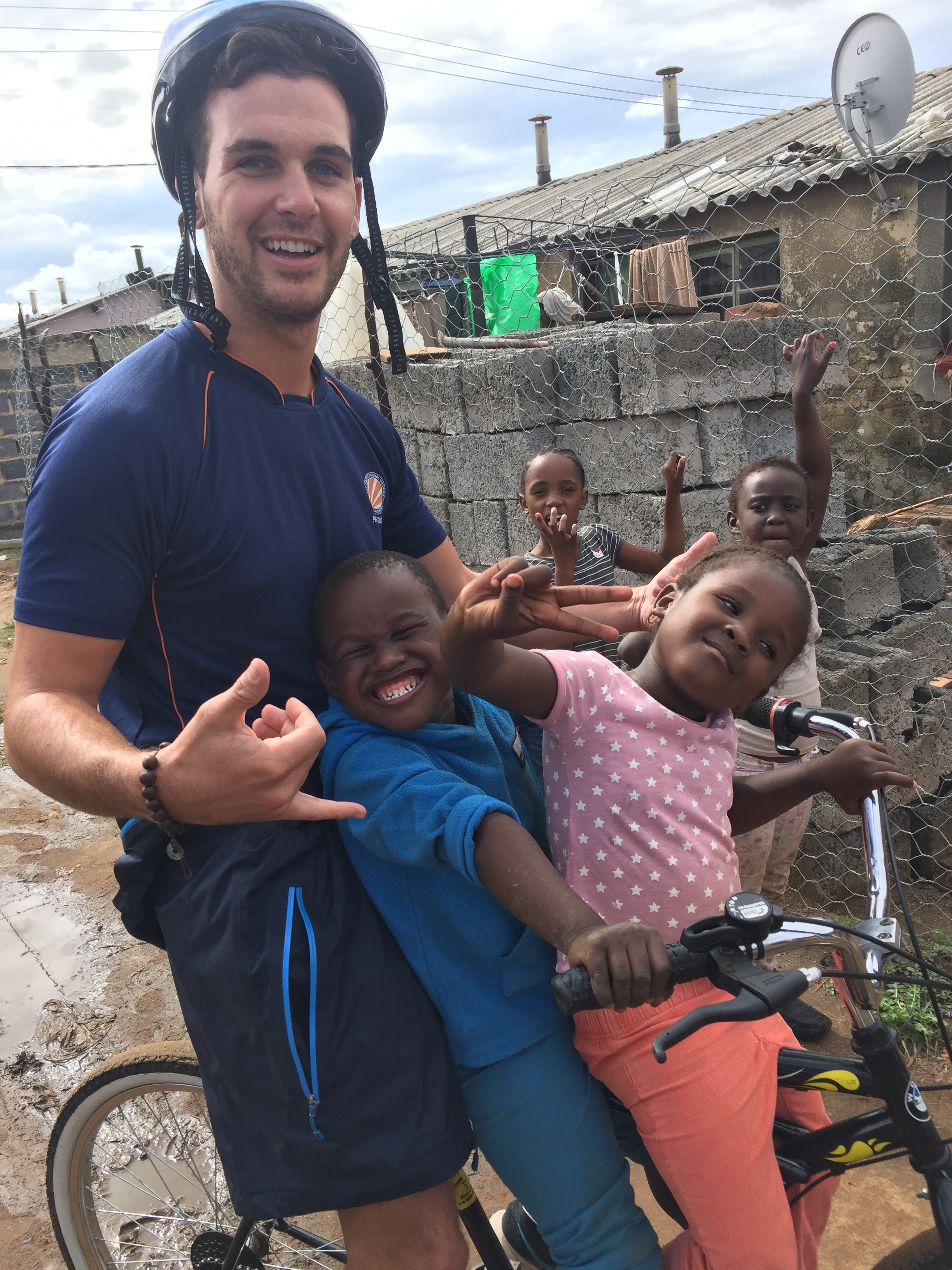 Getting bike-jacked in Soweto.