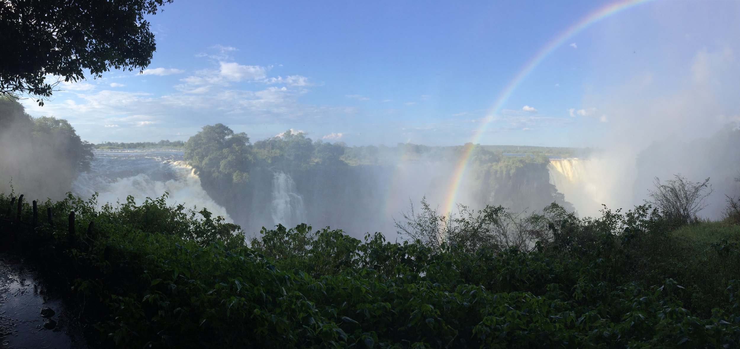 All of Victoria Falls looks like something you would find animated into a Disney Movie.