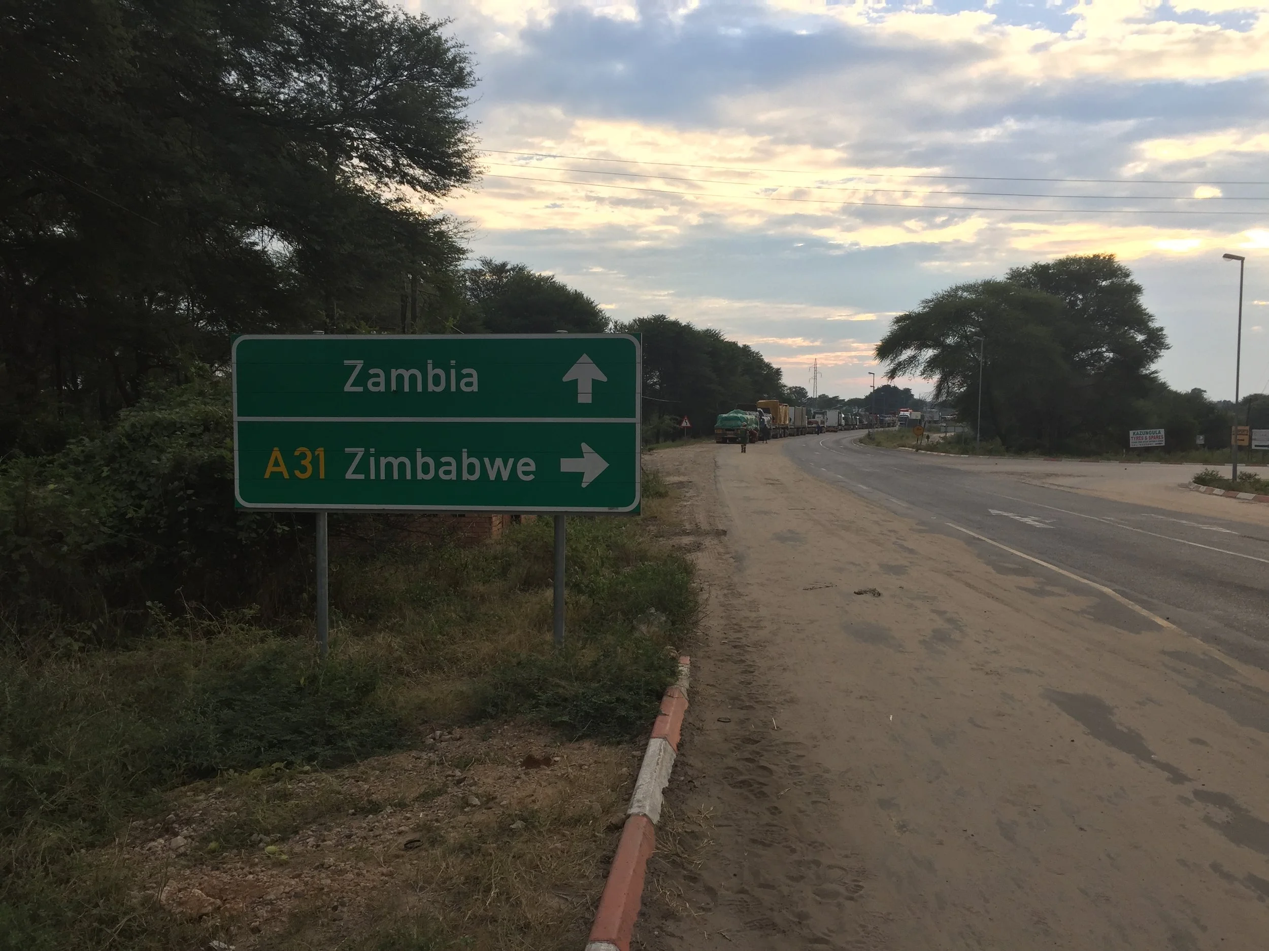 across the Zambezi