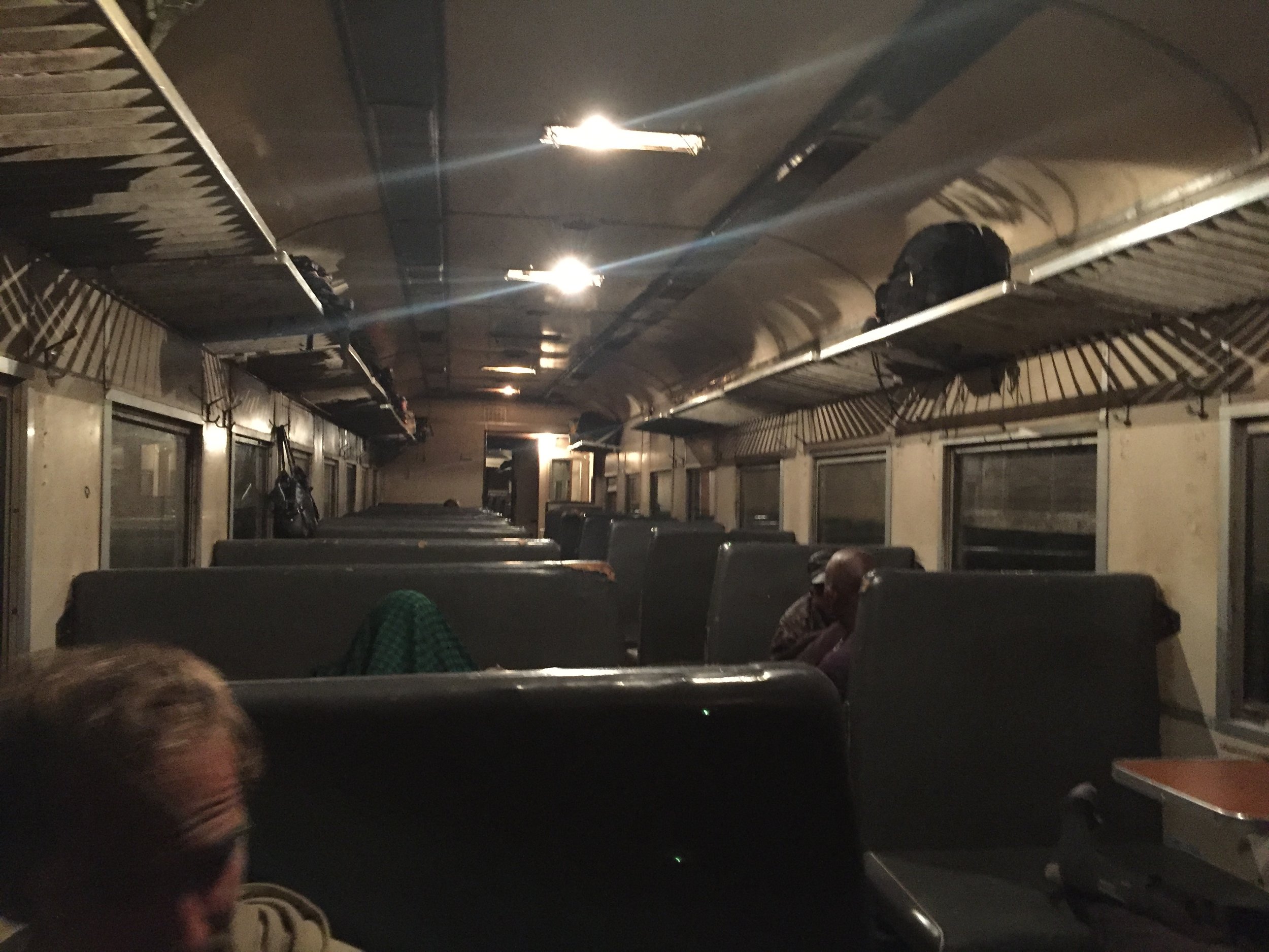 Our third-class accommodations.