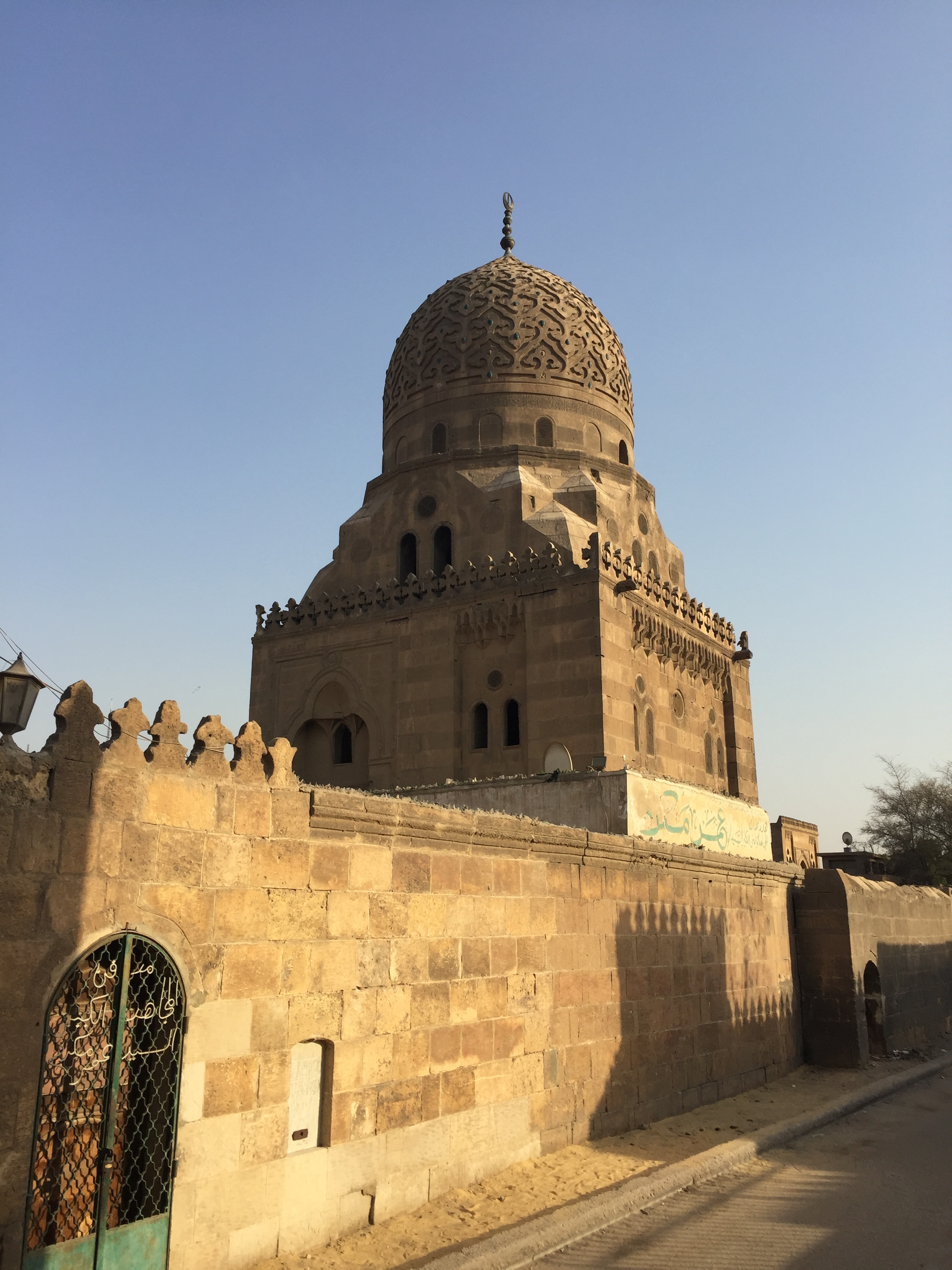 An ornate grave in Cairo's City of the Dead.