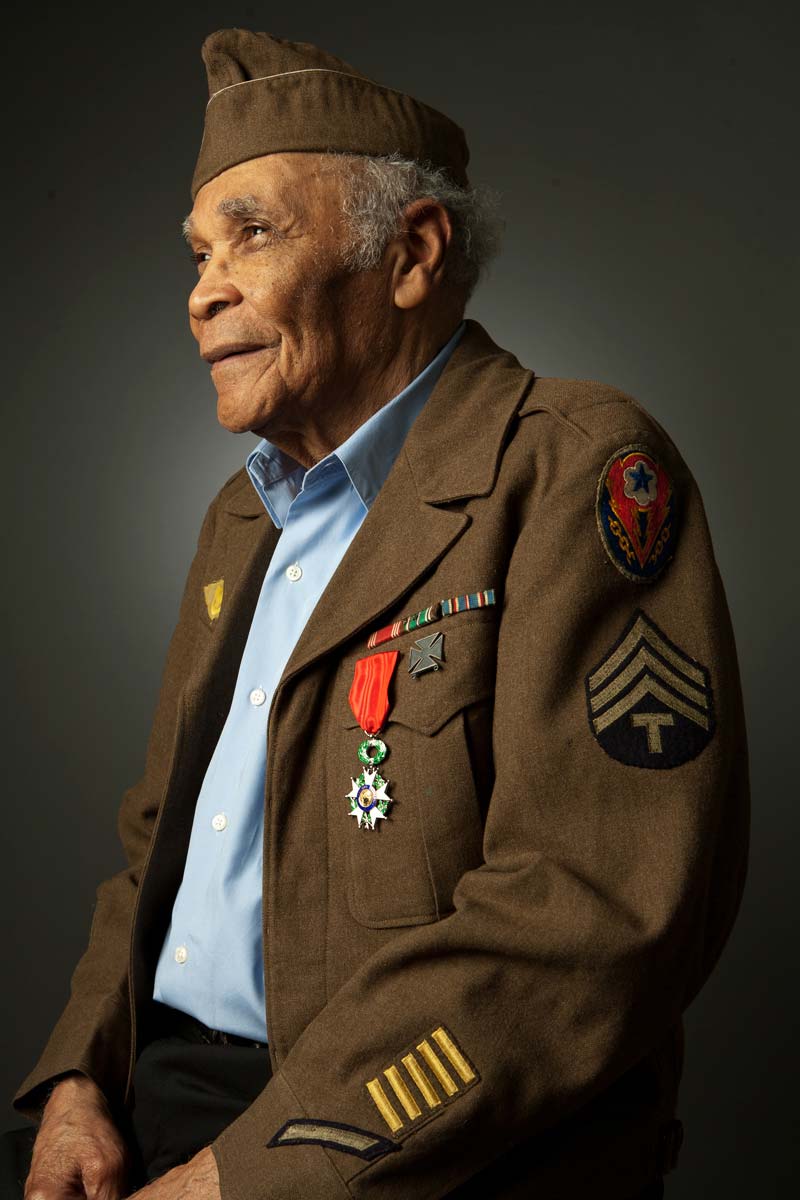  US WW2 veteran recipient of french Legion D'Honneur 