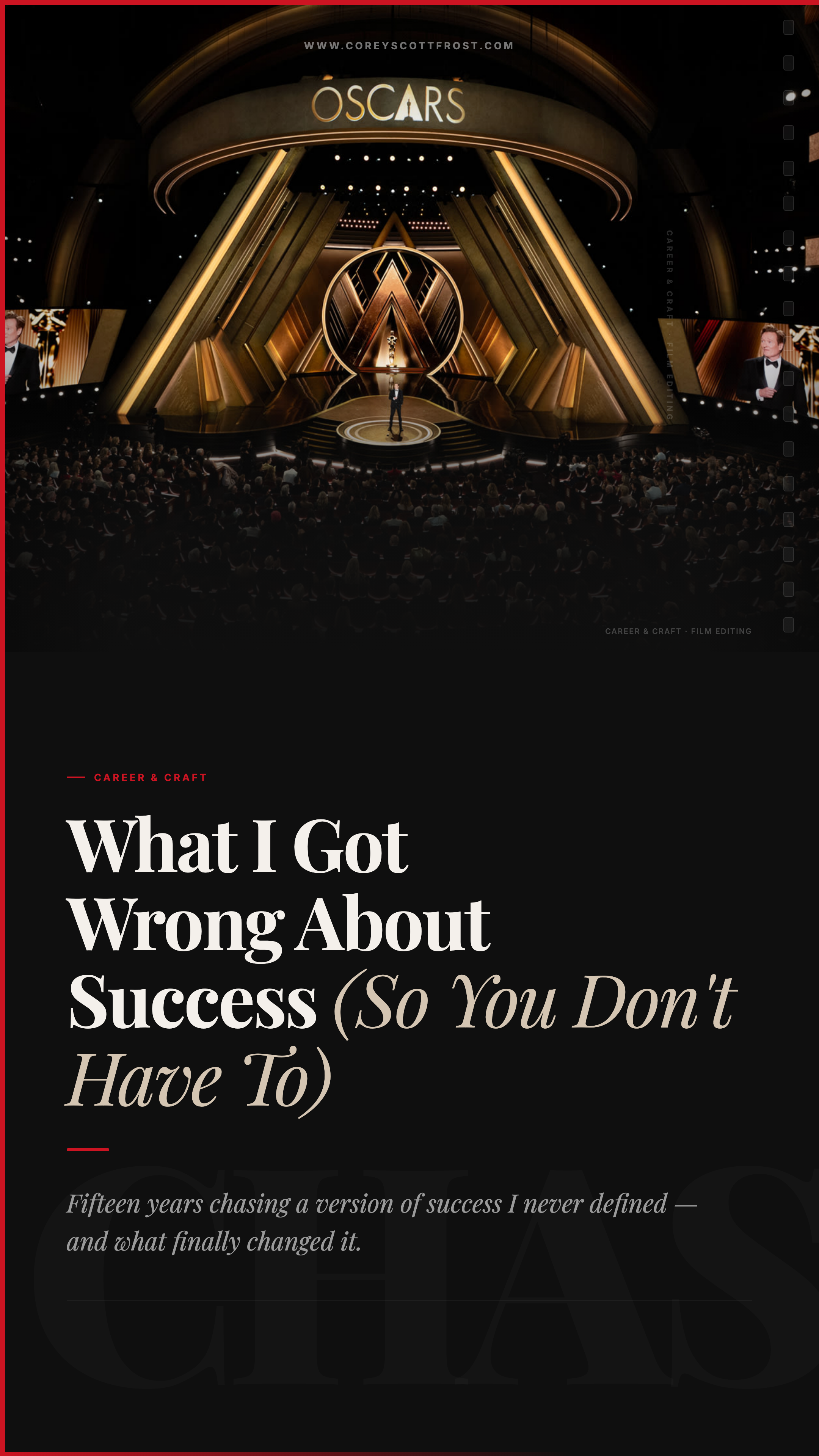 What I Got Wrong About Success (So You Don’t Have To)