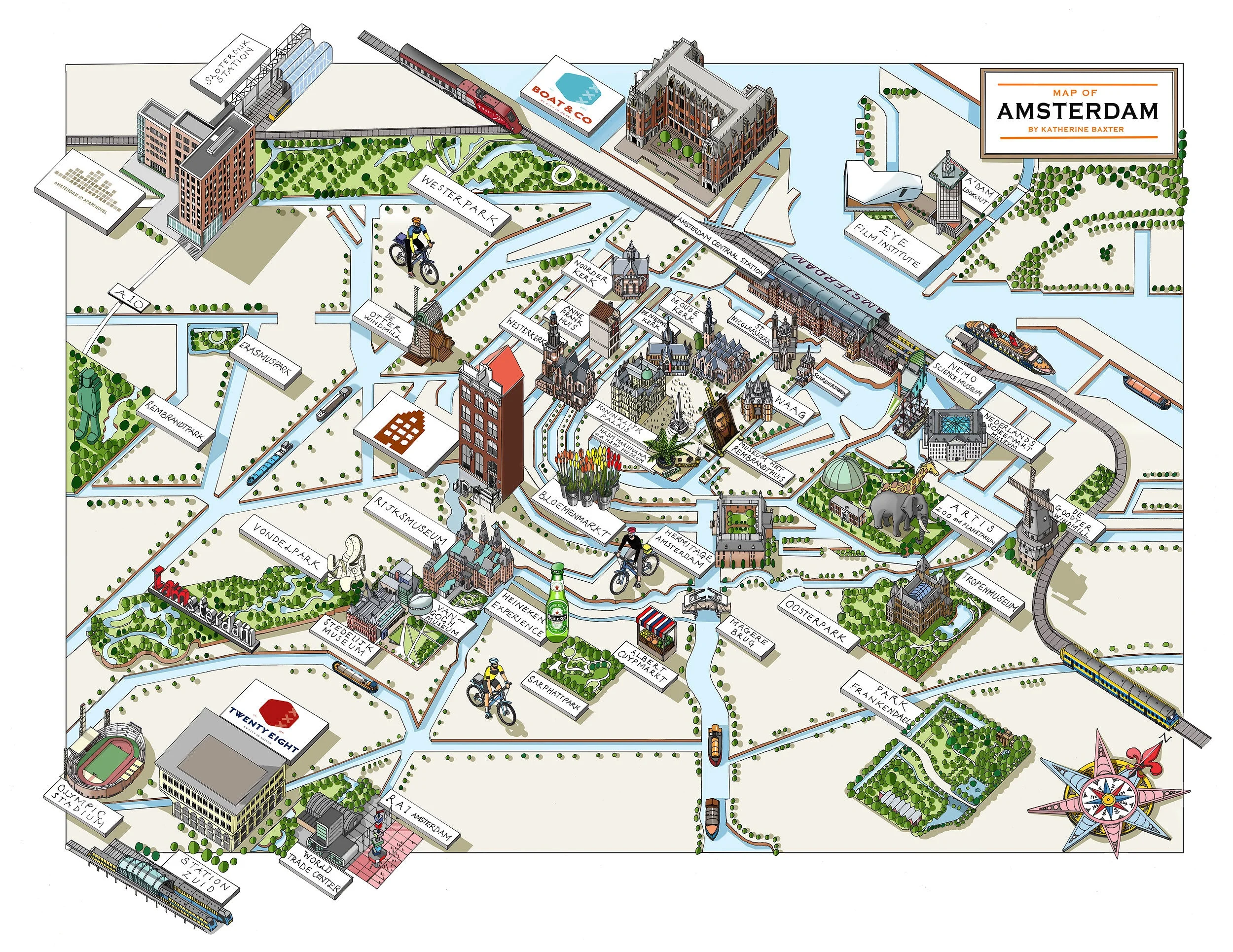 Amsterdam map