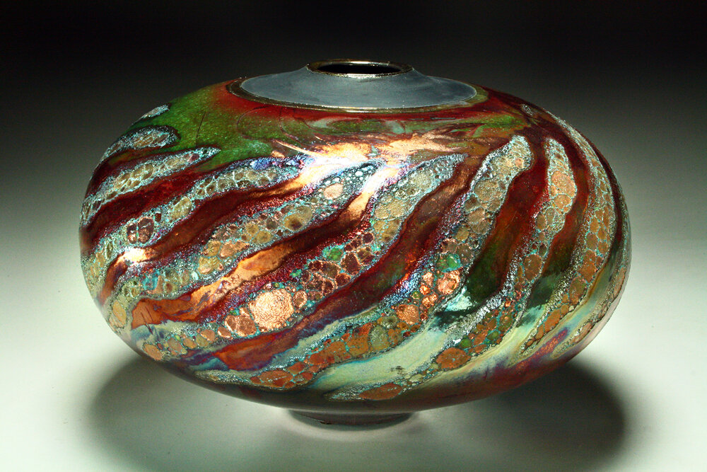 Raku Pottery by Steven Forbes-deSoule