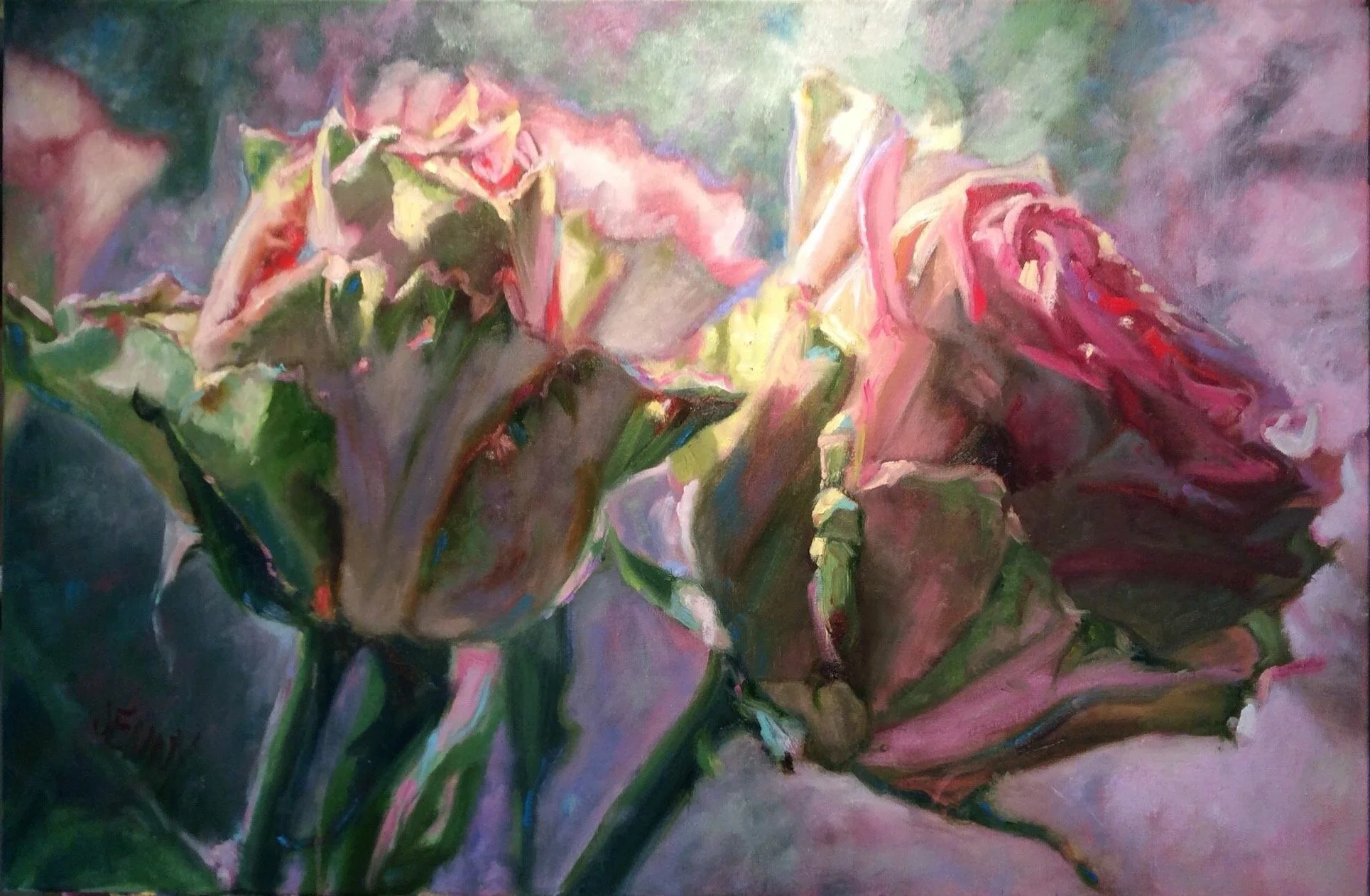 Painting by Jenny Buckner