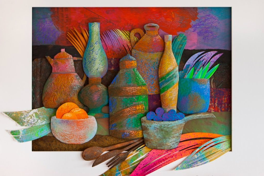 Leo Monahan paper sculpture