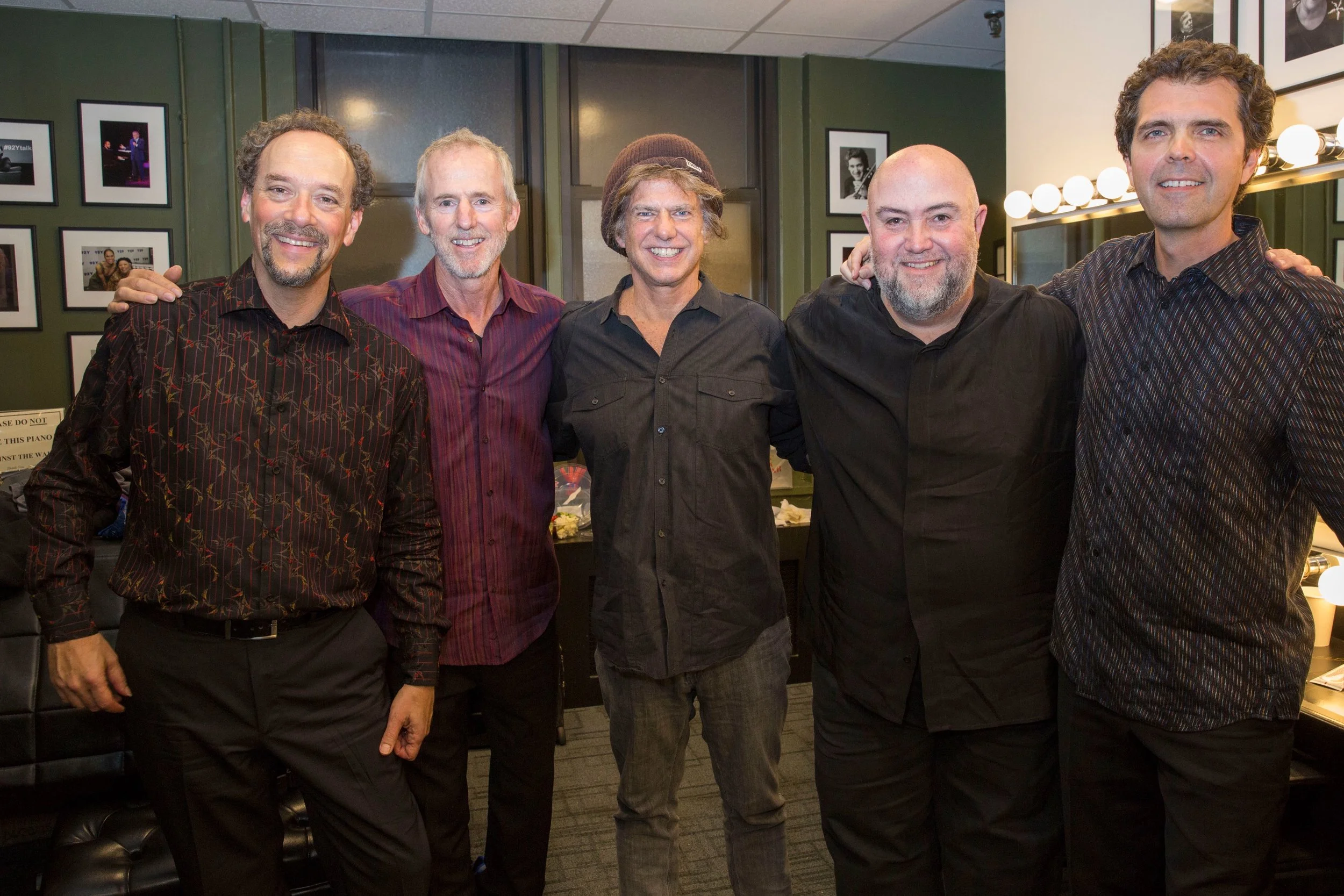 With Pat Metheny after the New York premiere.