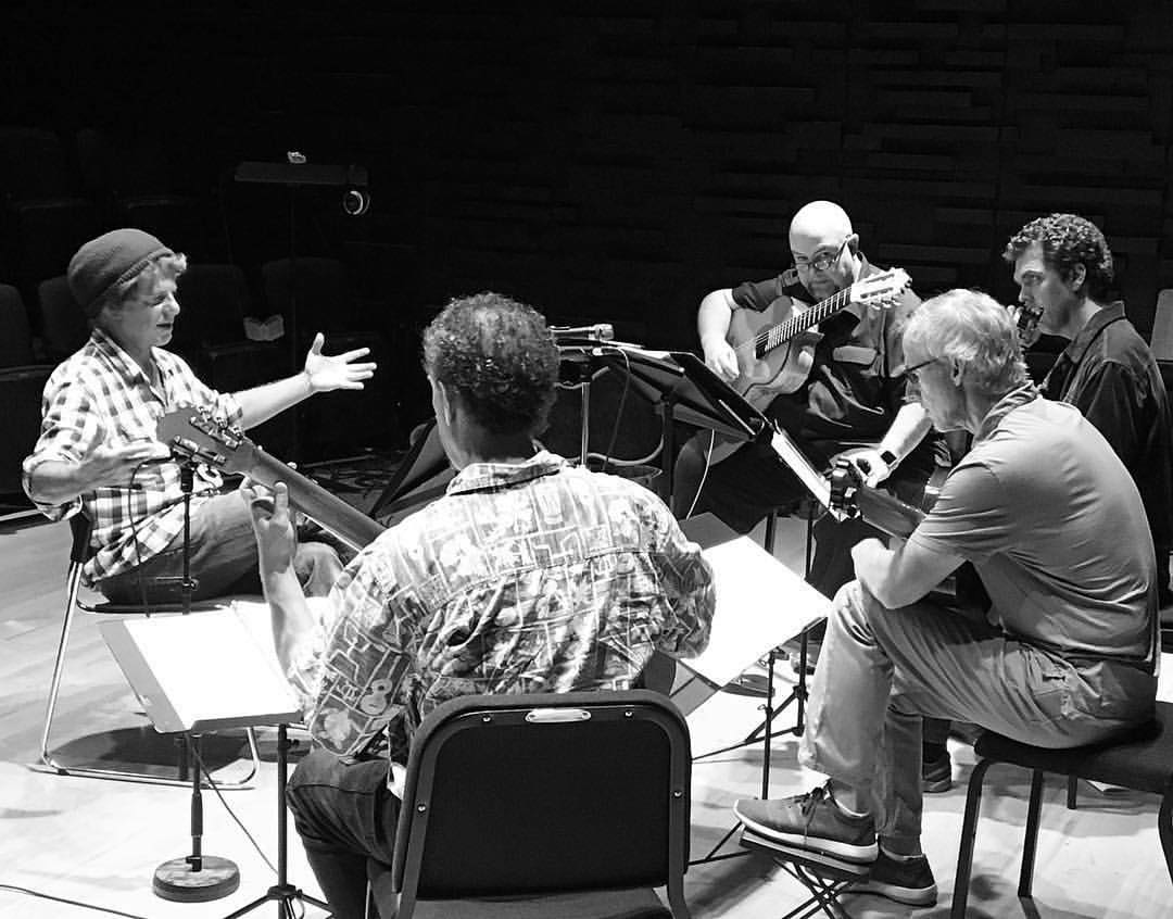 Rehearsal with Pat Metheny