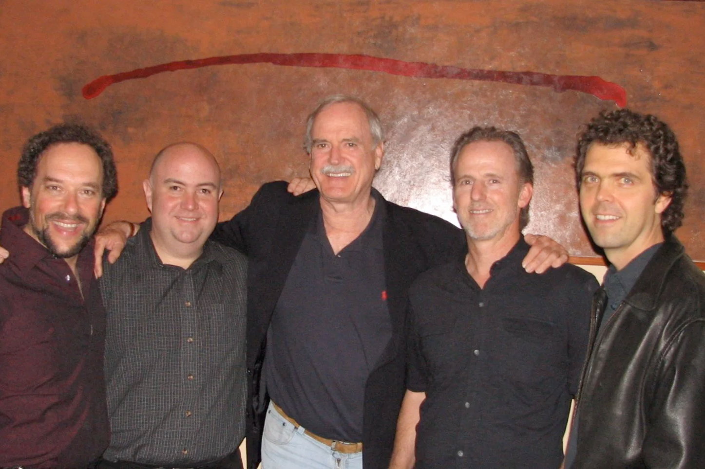 With John Cleese