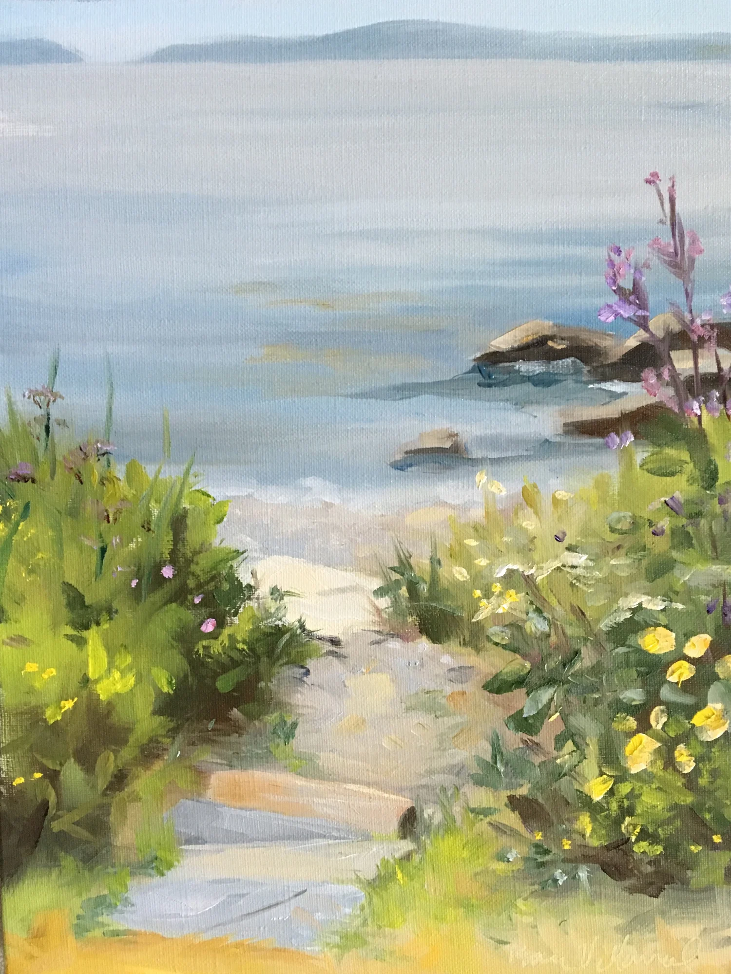 STONE STEPS TO THE SEA