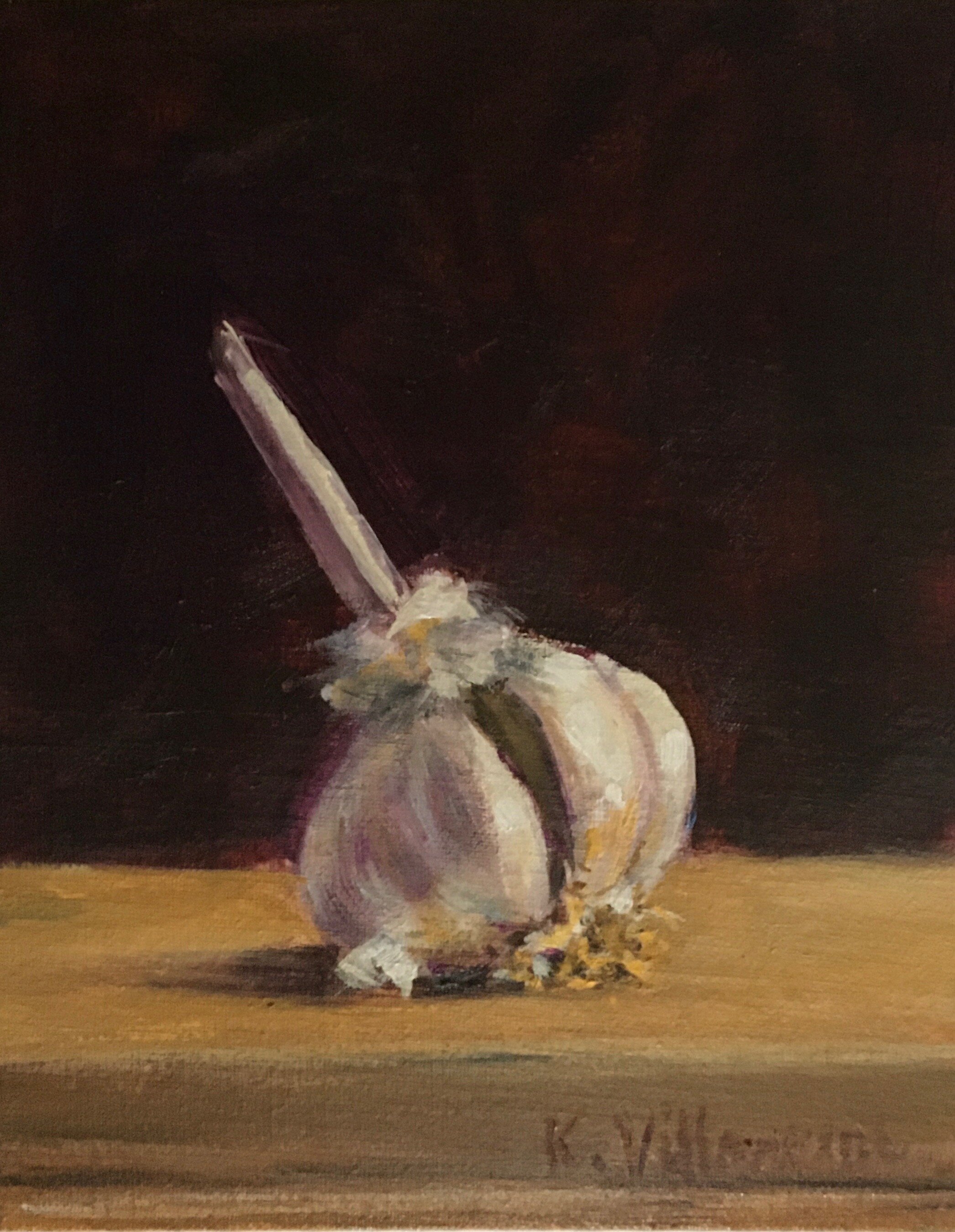 GARLIC, A HEAD