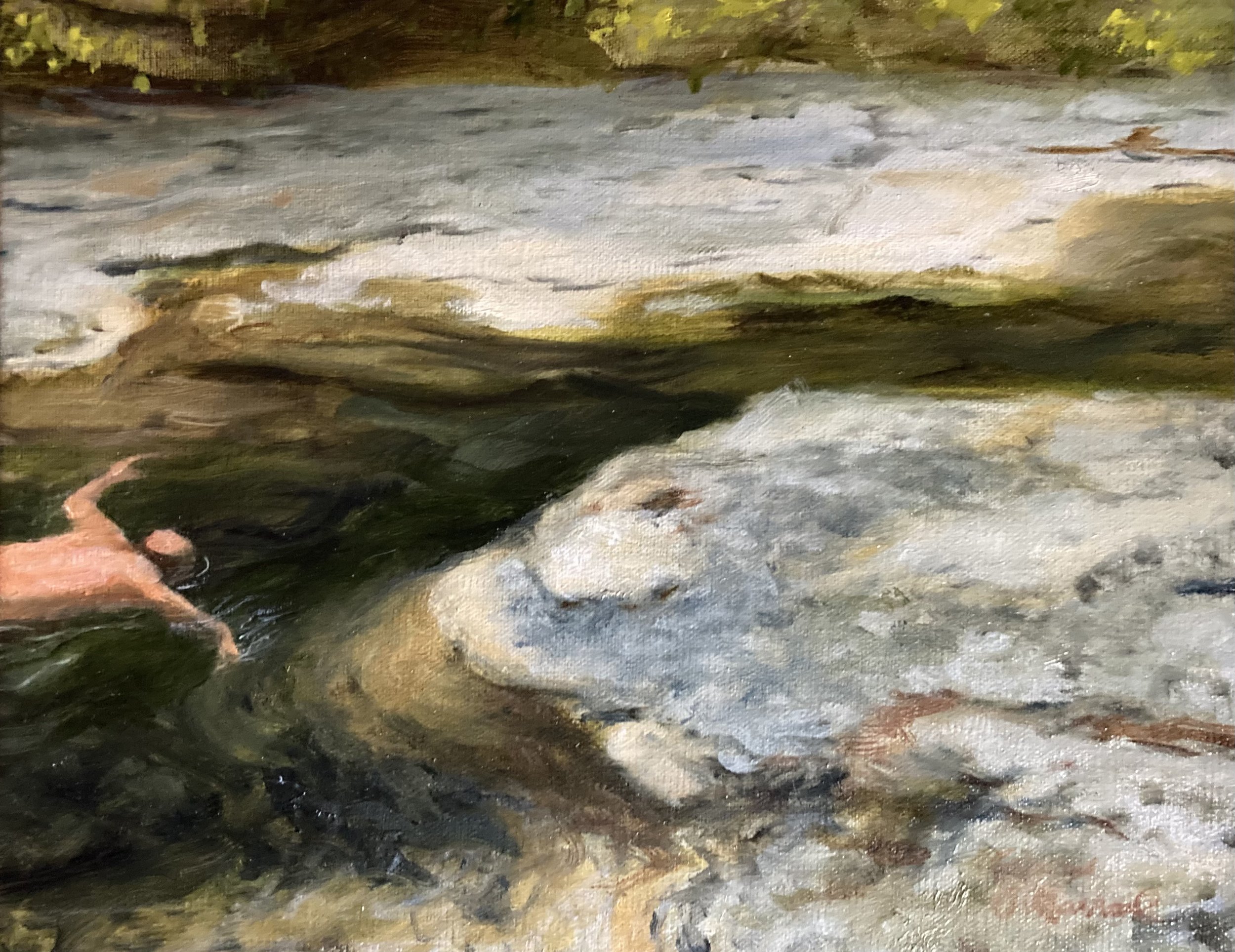 SWIMMING THE GORGE