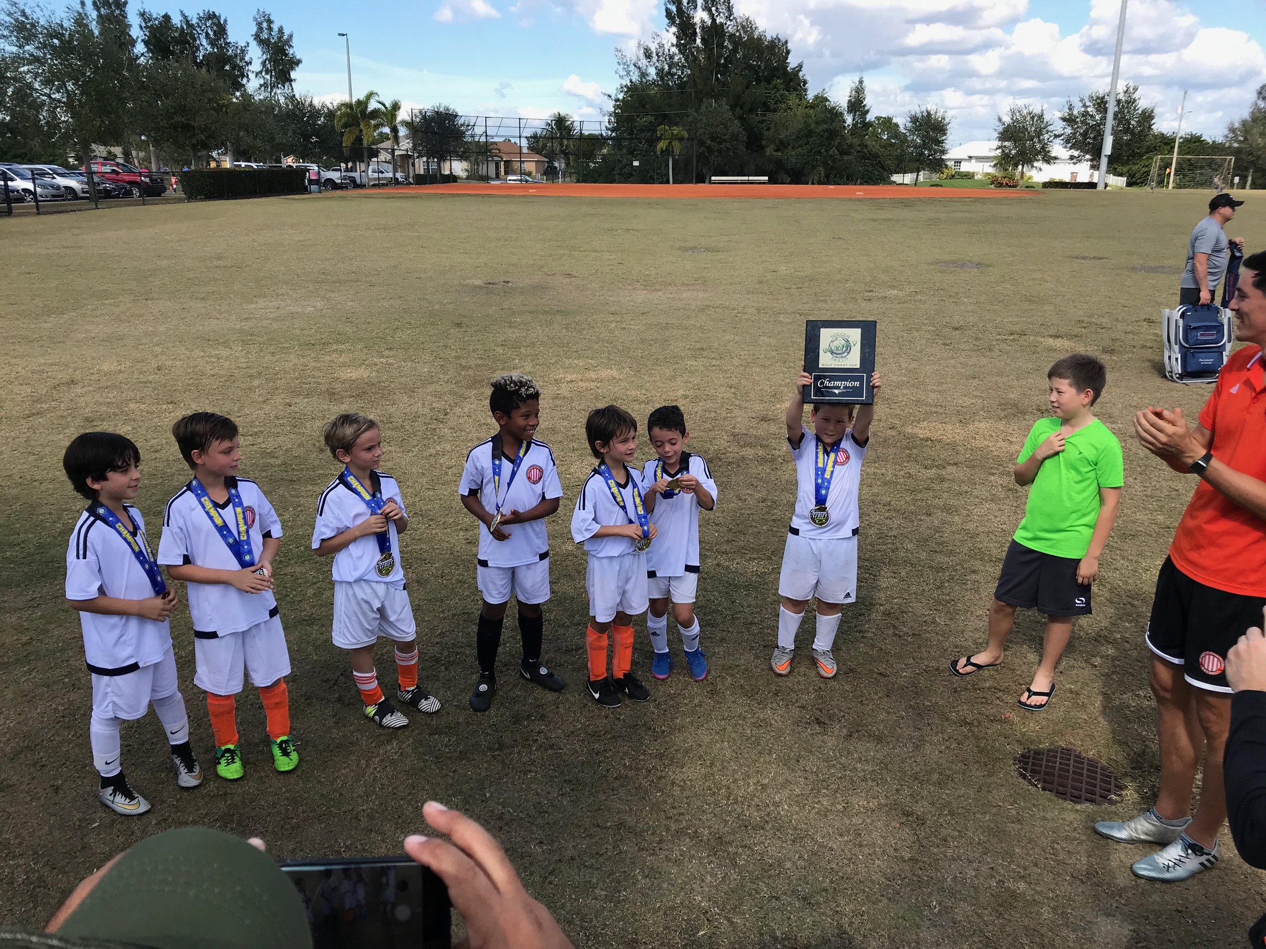 The Gulf Coast Cup 2017 Champions. (Copy) (Copy)