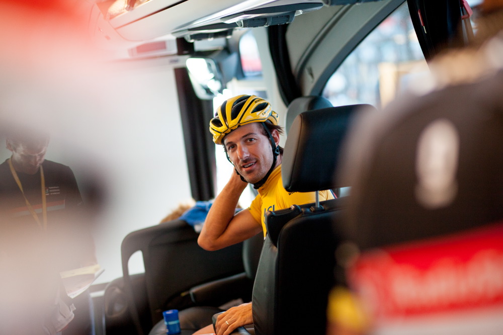 Cancellara, Maillot jaune