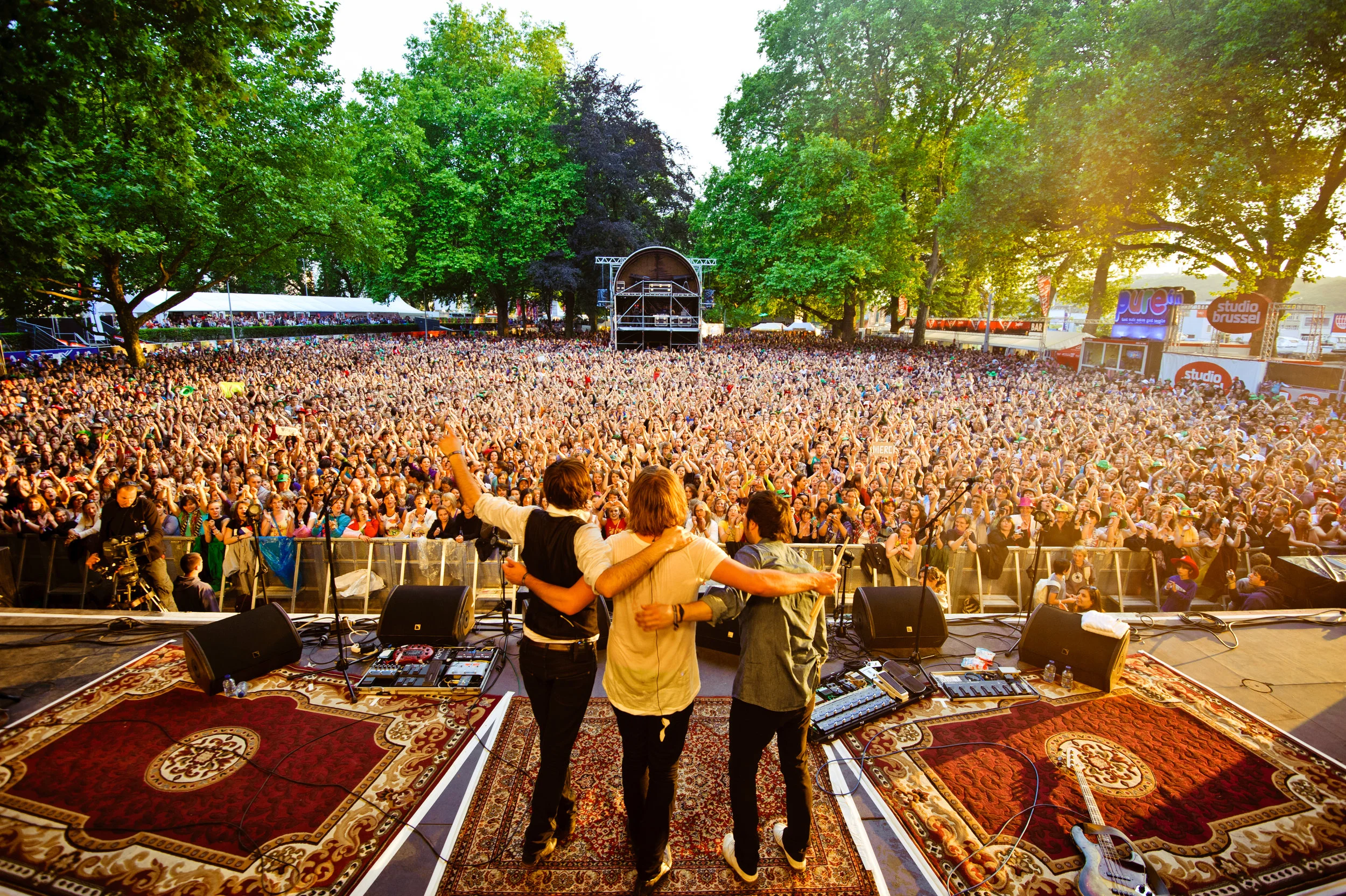 Les Ardentes stage