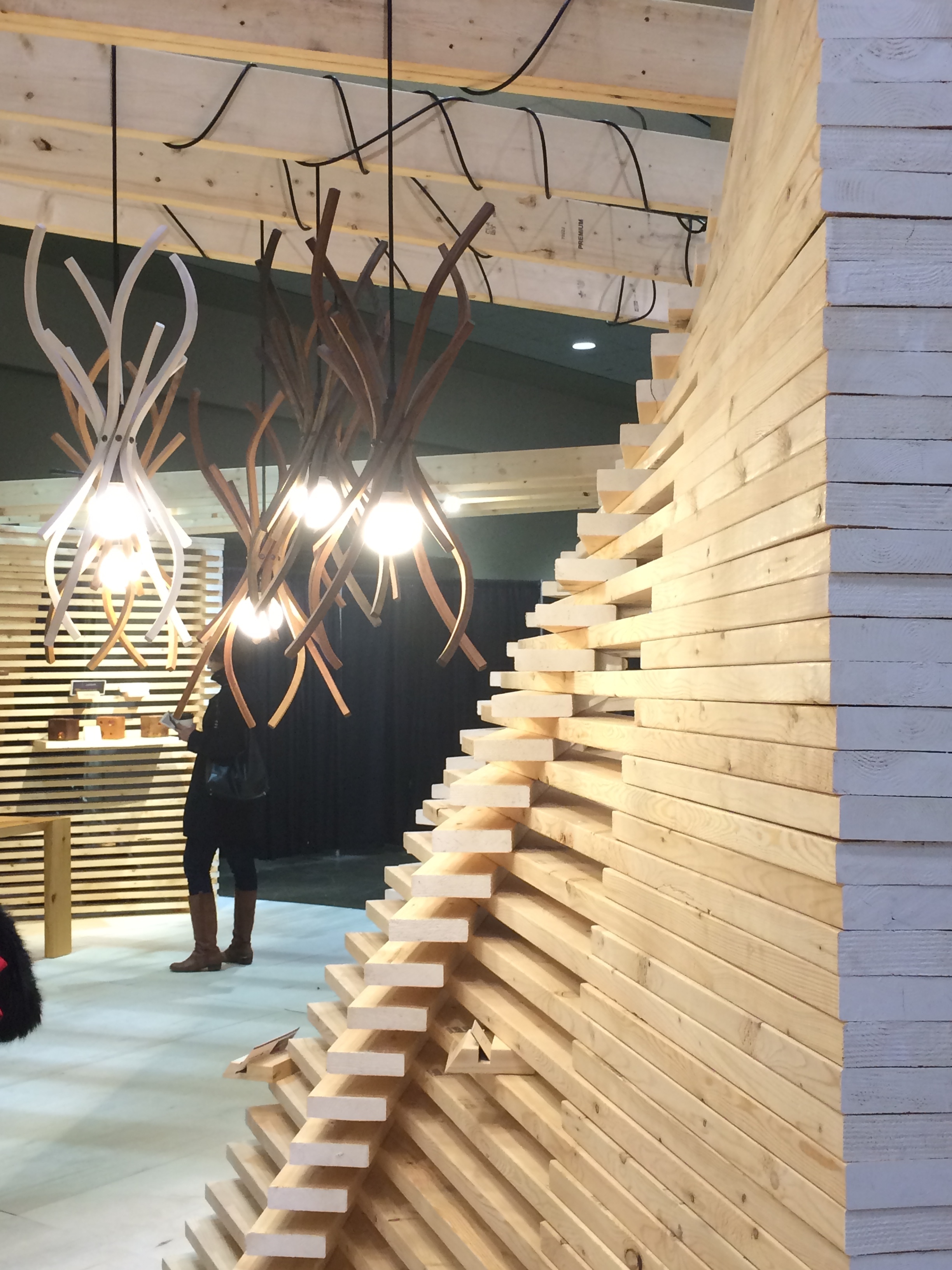 The immaculate forms of Brothers Dressler on display at the IDS 2017 Ontario Wood Exhibit.