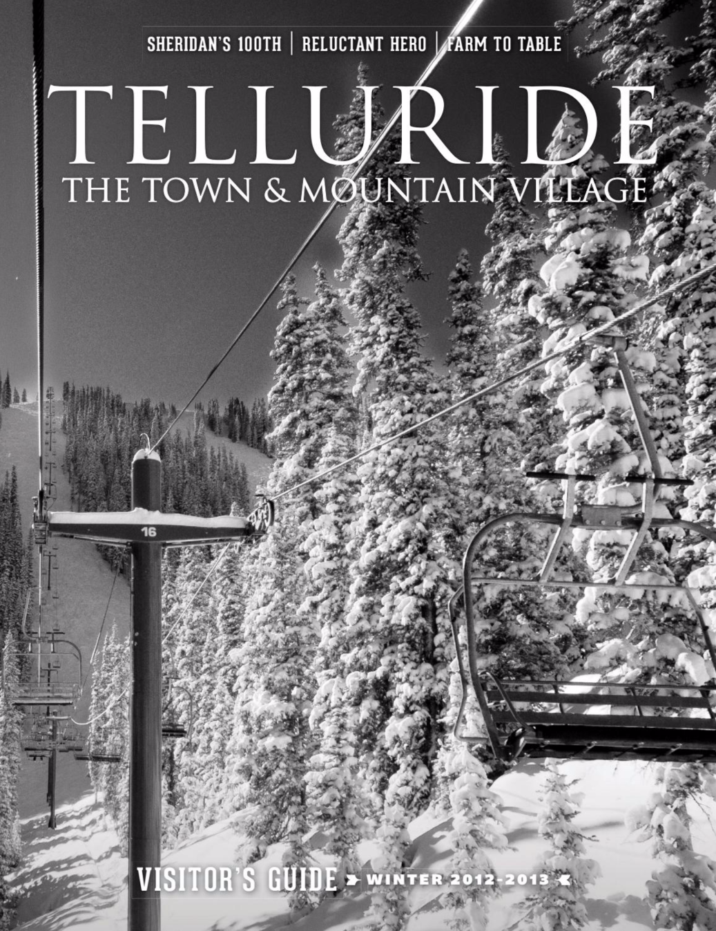 Telluride Visitor's Guide | Winter 2012-13