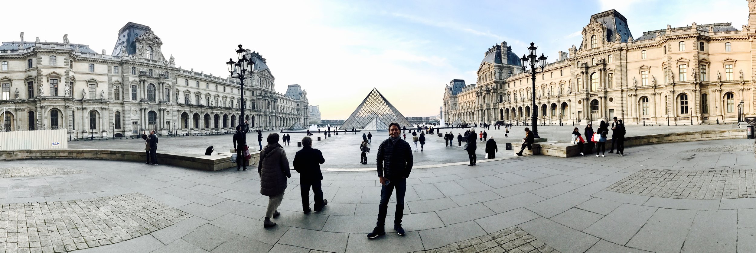 The Louvres Museum and the Pyramide