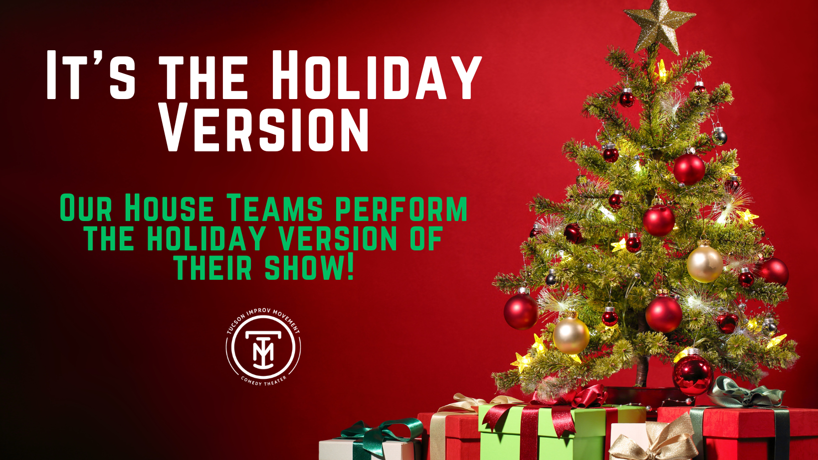 It's the Holiday Version